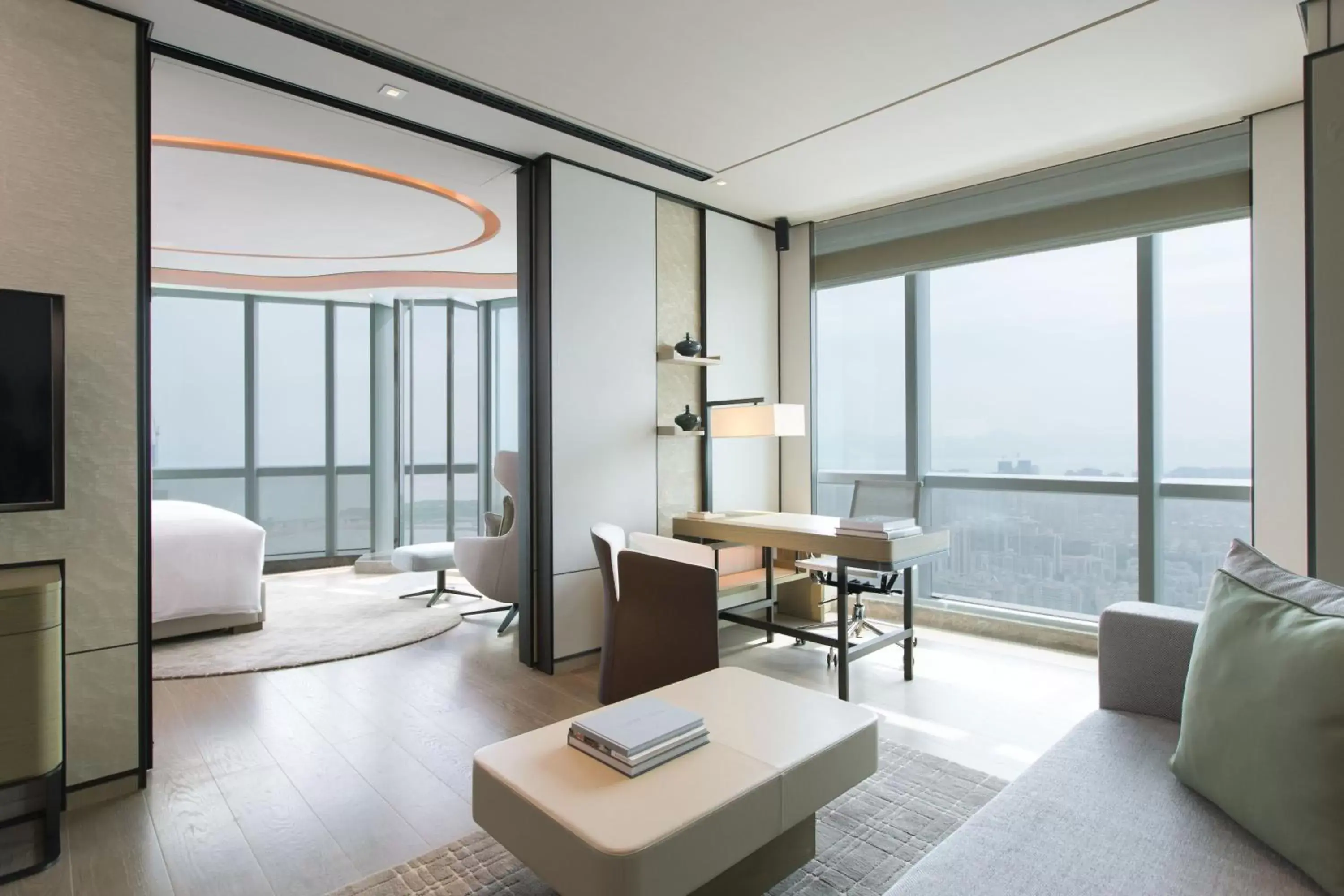 Executive Suite, Executive lounge access, Suite, 1 King in Shenzhen Marriott Hotel Nanshan Executive Suite, Executive lounge access, Suite, 1 King in Shenzhen Marriott Hotel Nanshan
