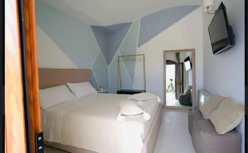 Double Room with Private Bathroom in B&B Torre Sibissi Bari Double Room with Private Bathroom in B&B Torre Sibissi Bari