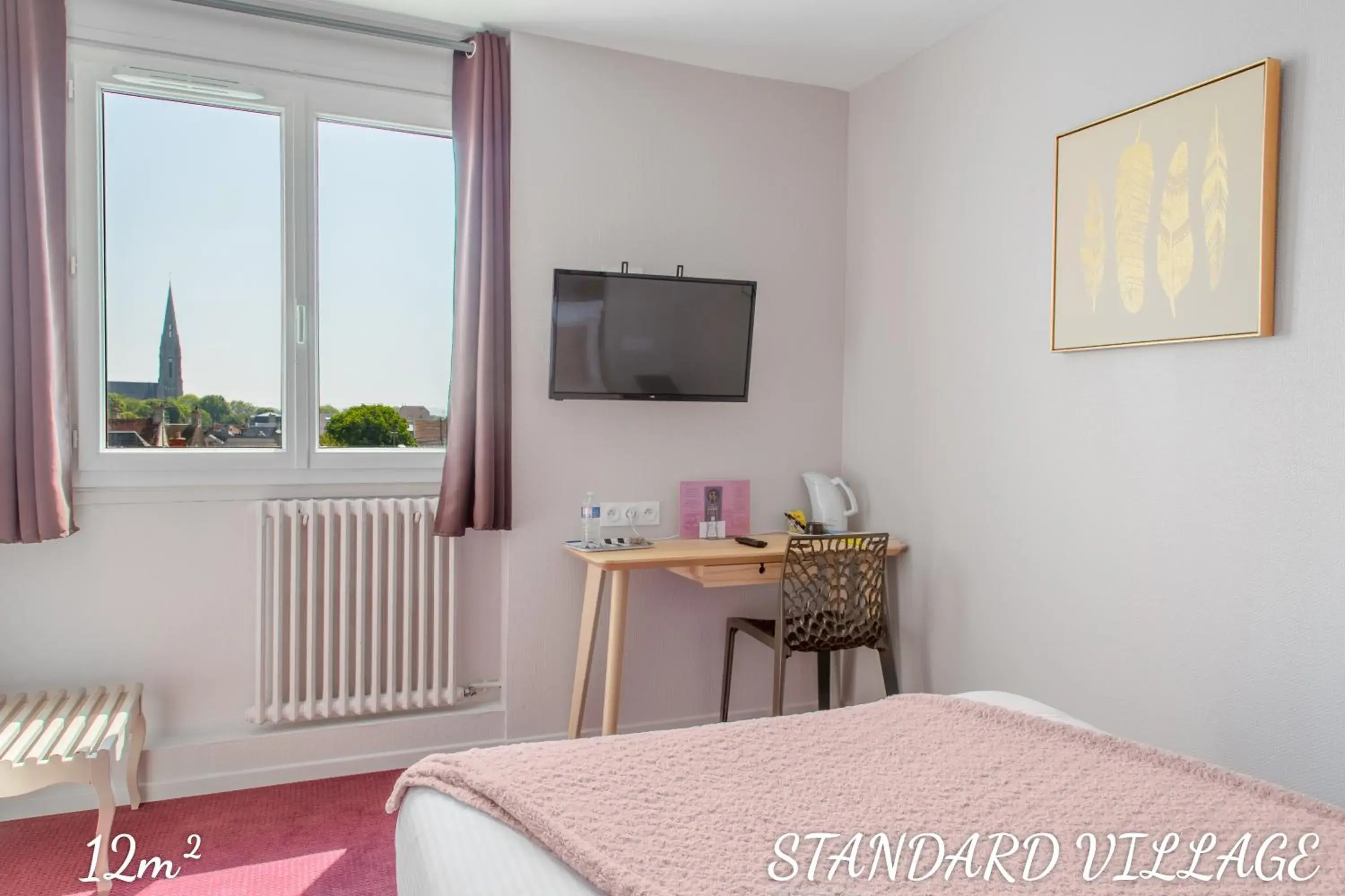 Standard Double Room with Village View in Le Saint-Aubin Standard Double Room with Village View in Le Saint-Aubin