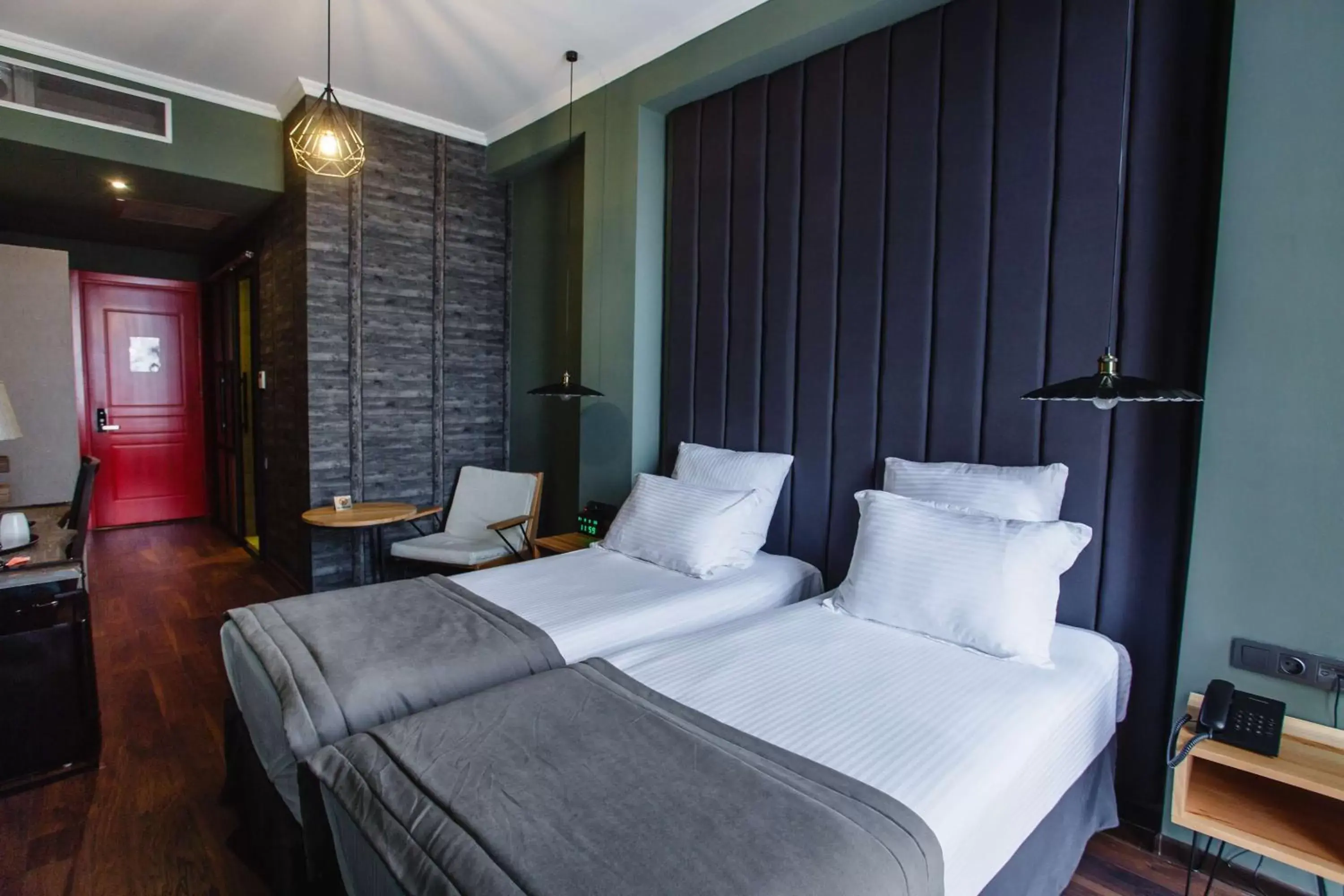 Superior Twin Room with Sea View in Boulevardside Superior Twin Room with Sea View in Boulevardside