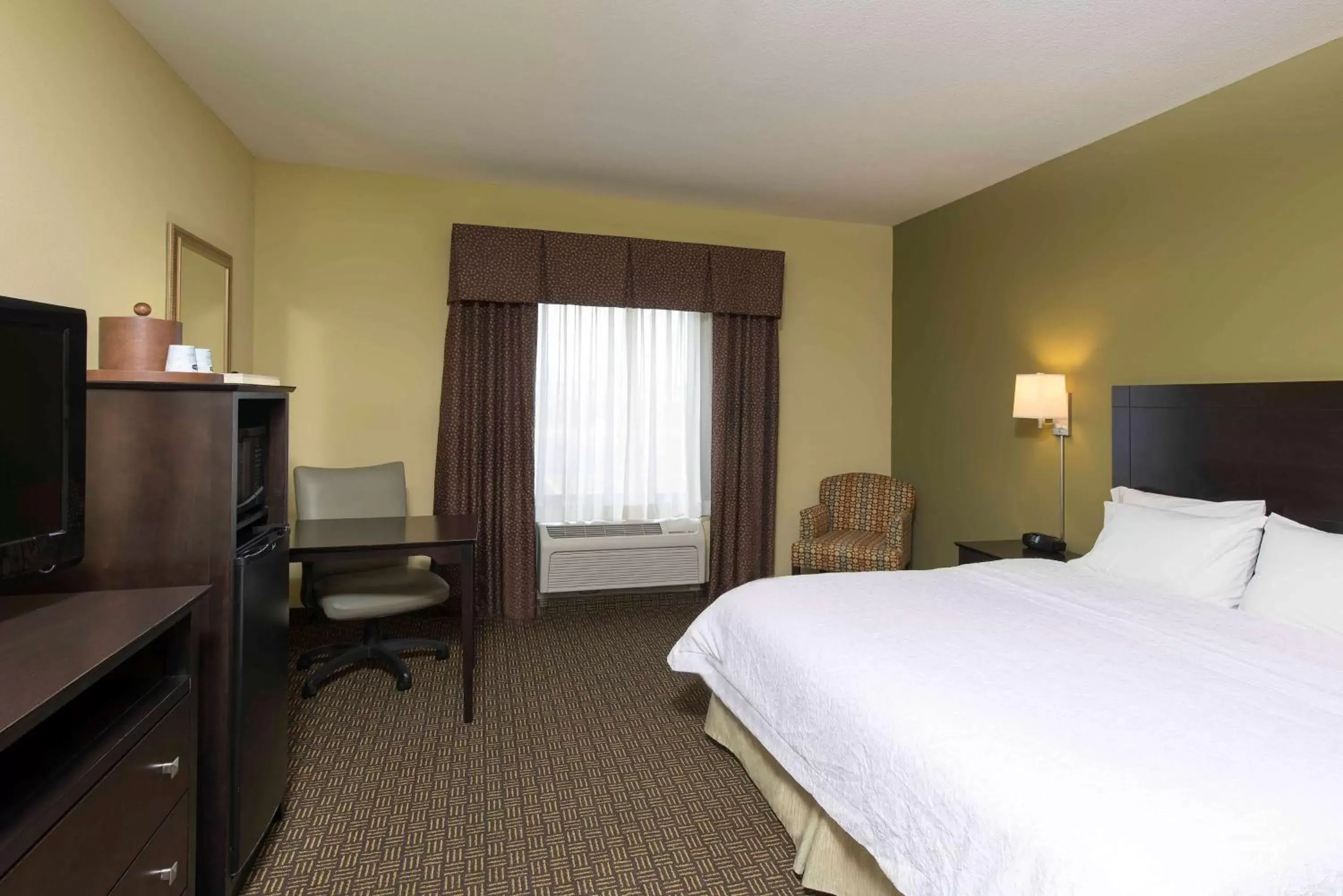King Room with King Bed - Non-Smoking in Hampton Inn & Suites Danville King Room with King Bed - Non-Smoking in Hampton Inn & Suites Danville