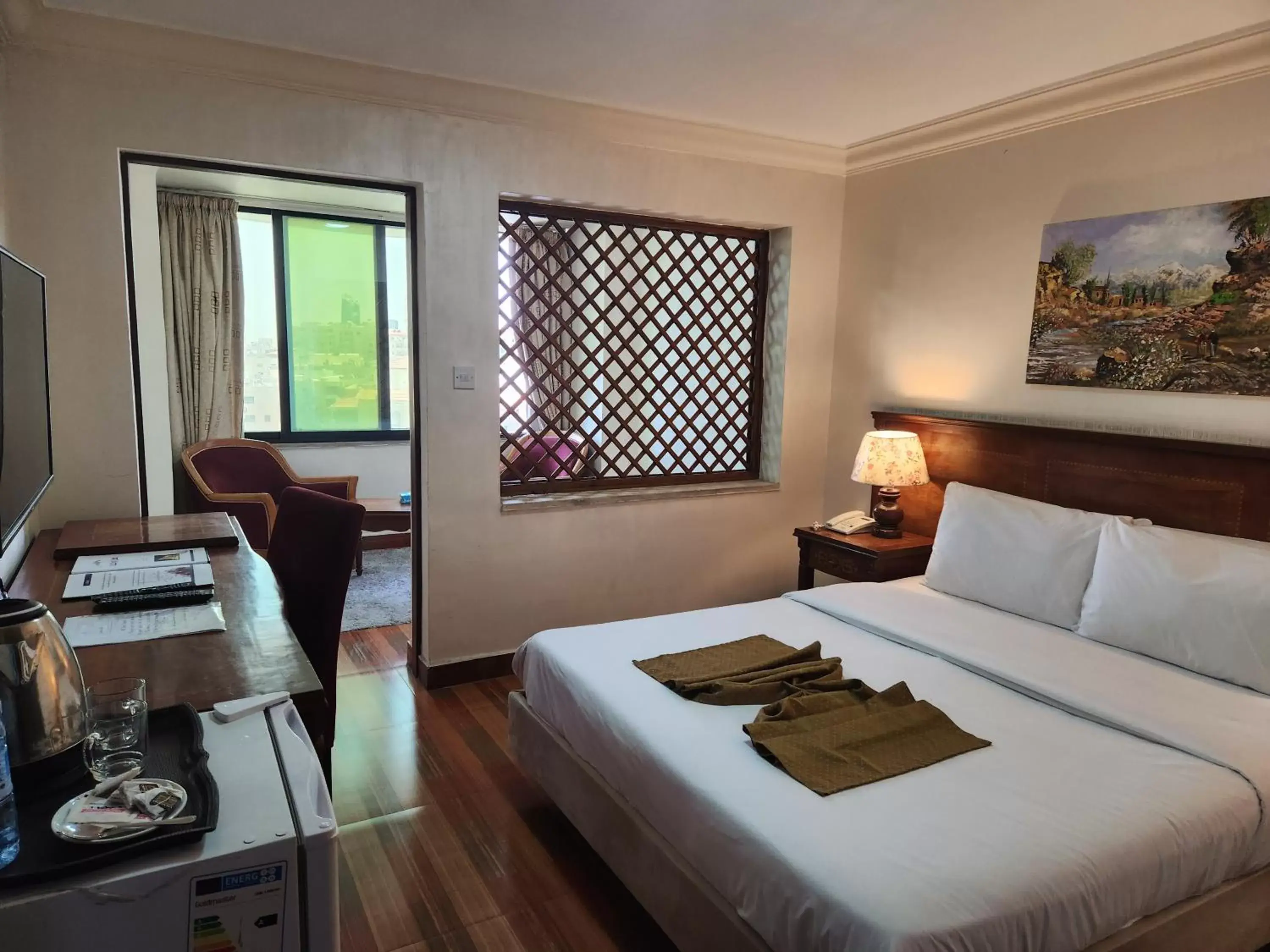 Deluxe Double Room - single occupancy in Amman Orchid Hotel Deluxe Double Room - single occupancy in Amman Orchid Hotel