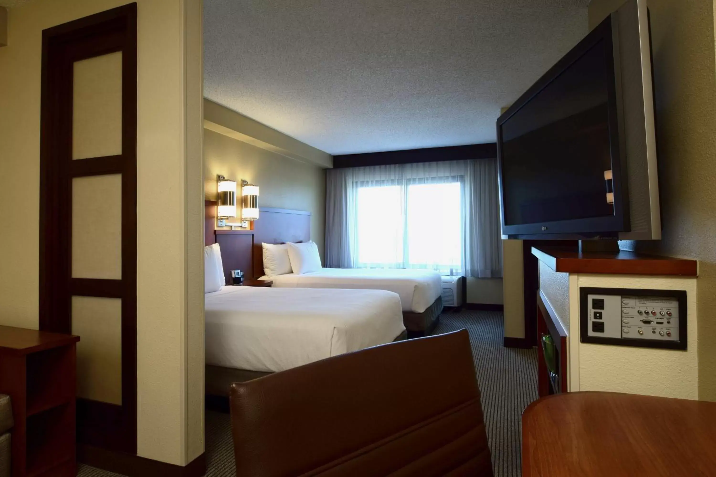 Double Room with Two Double Beds - High Floor in Hyatt Place Dallas Las Colinas Double Room with Two Double Beds - High Floor in Hyatt Place Dallas Las Colinas