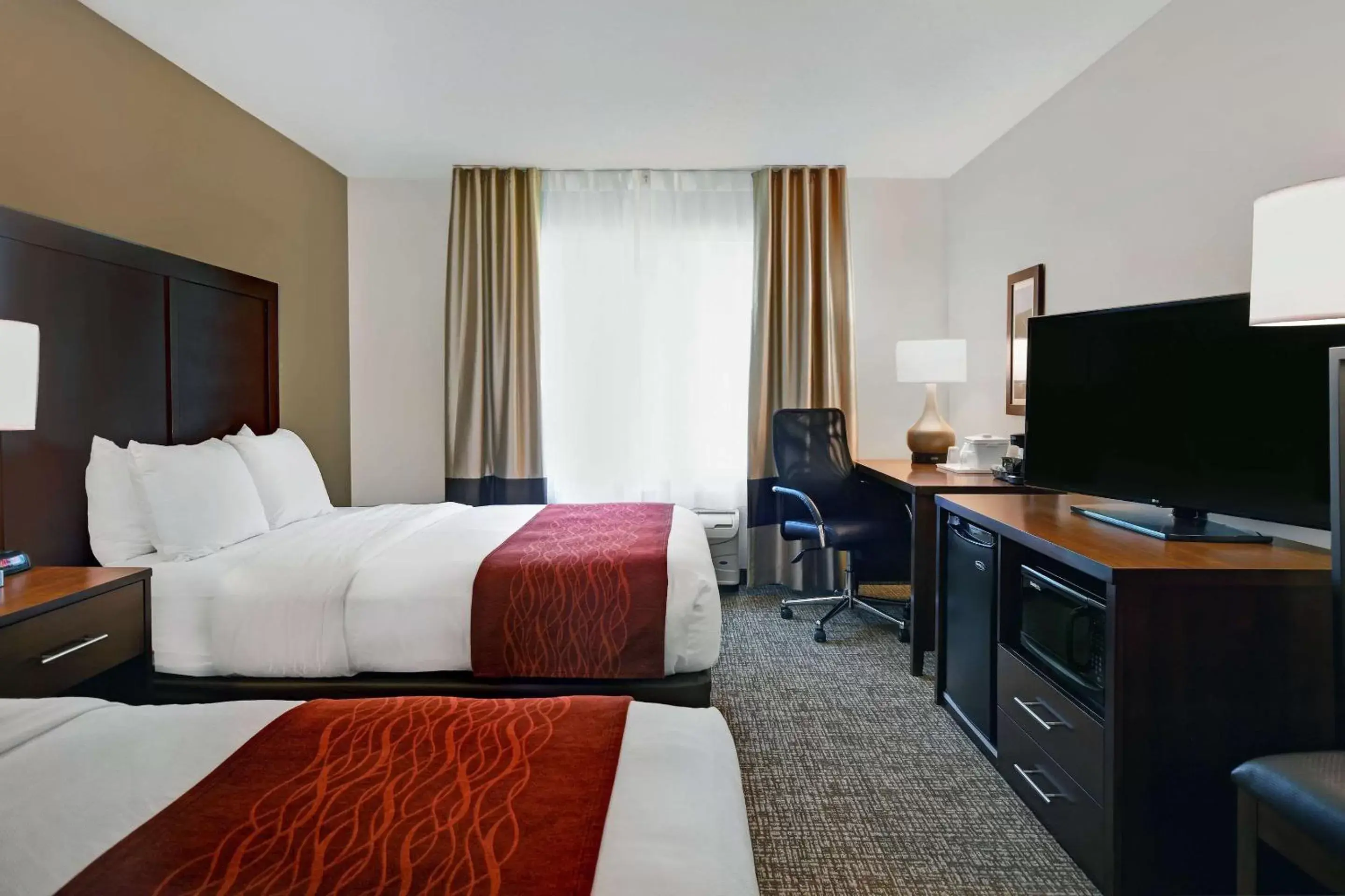 Queen Room with Two Queen Beds - Non-Smoking in Comfort Inn & Suites Wilton Queen Room with Two Queen Beds - Non-Smoking in Comfort Inn & Suites Wilton