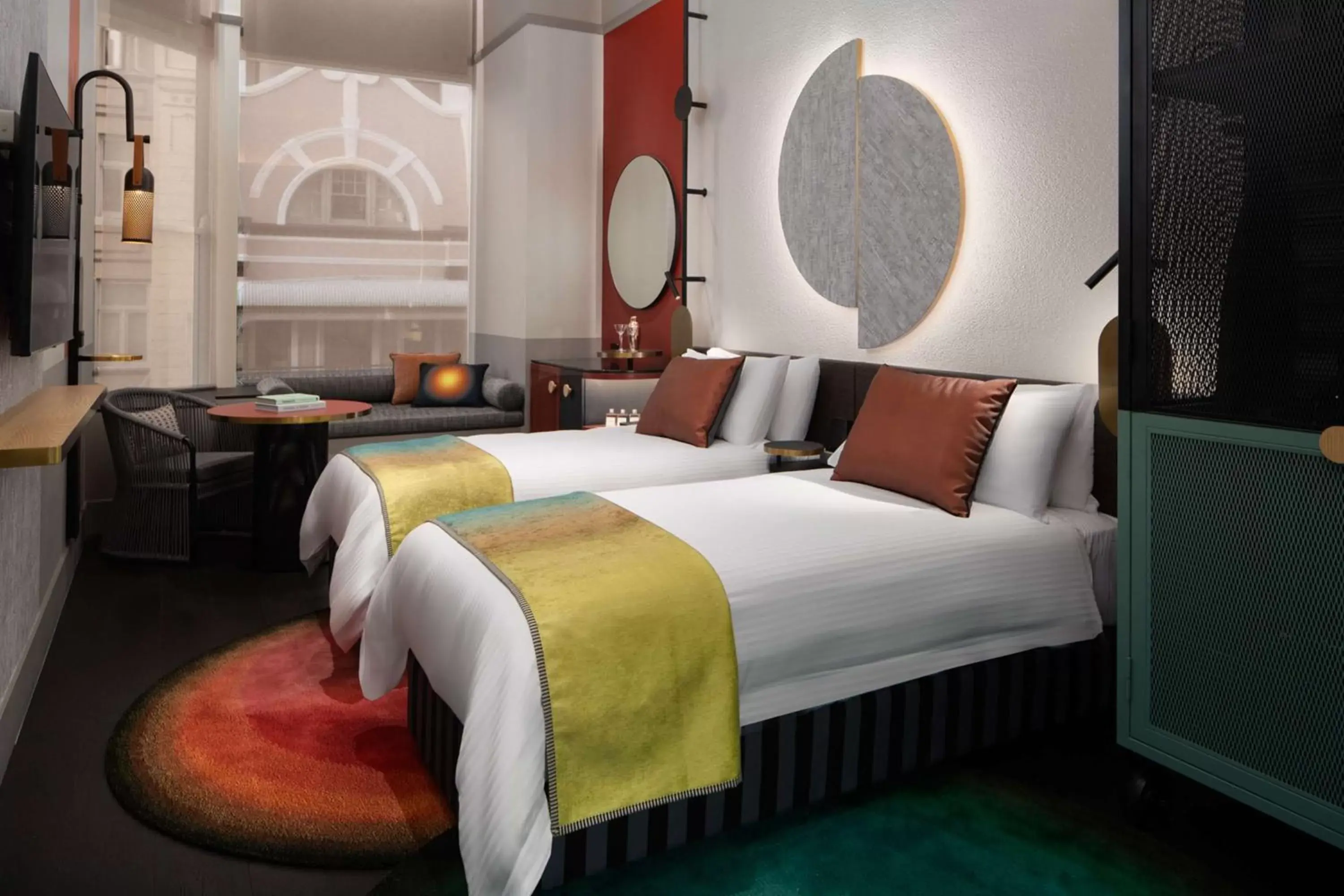 Deluxe Twin Room in QT Newcastle Deluxe Twin Room in QT Newcastle