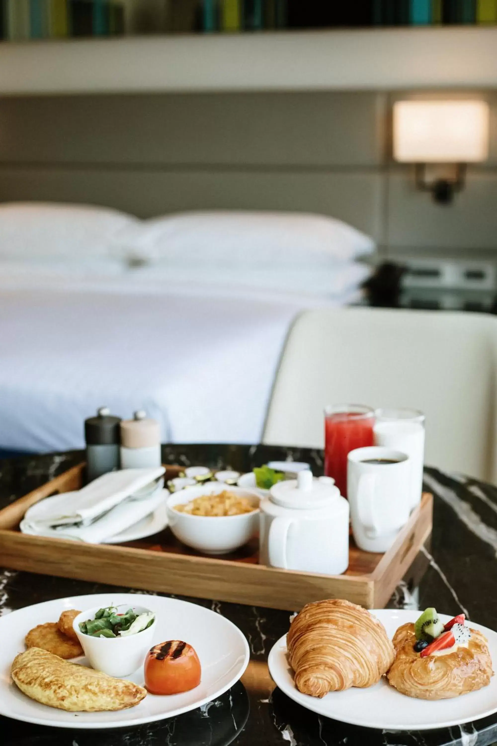 Twin Room with Hill View in Courtyard by Marriott Navi Mumbai Twin Room with Hill View in Courtyard by Marriott Navi Mumbai