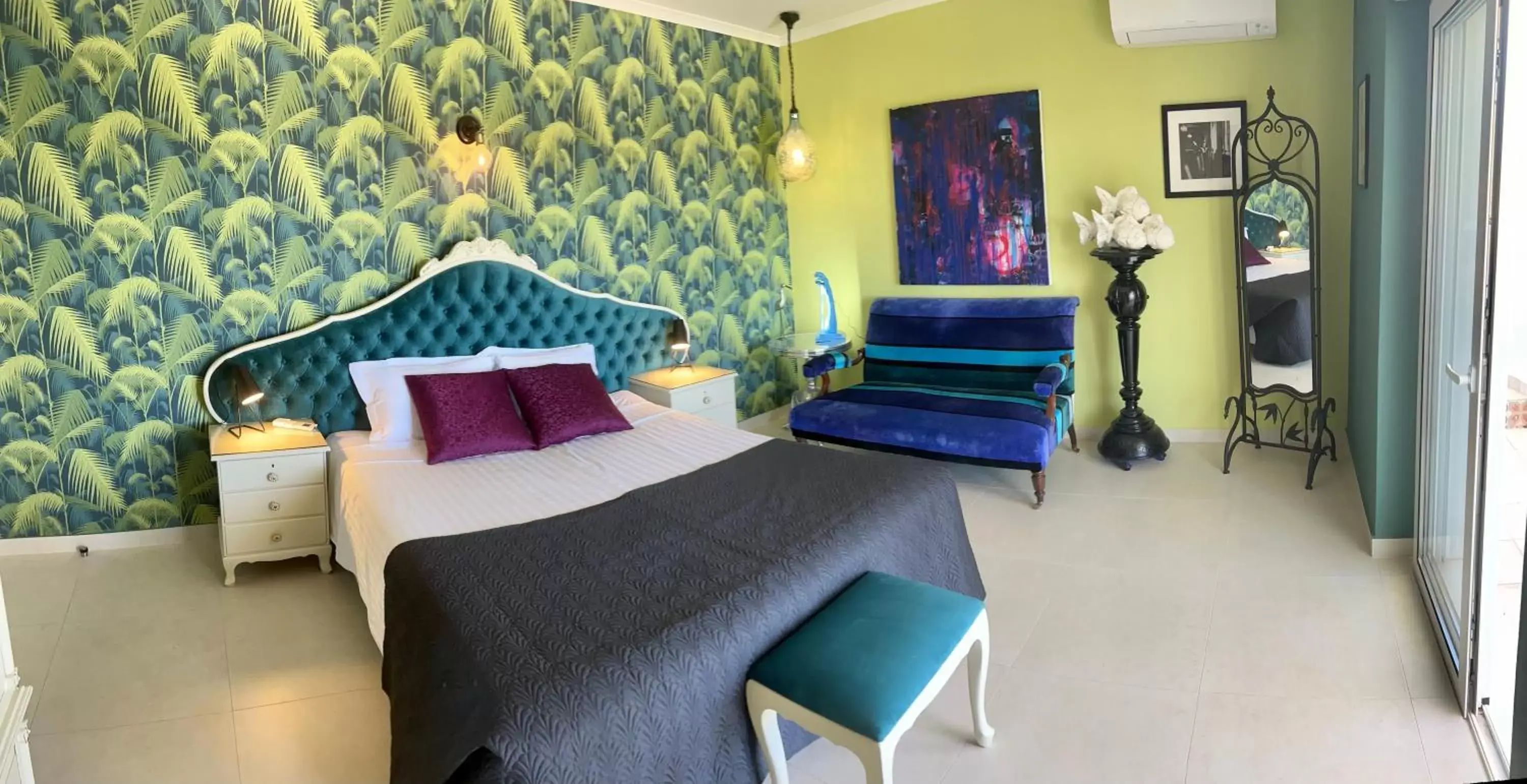 Double Room with Private External Bathroom in Palm View Guesthouse, adults only Double Room with Private External Bathroom in Palm View Guesthouse, adults only