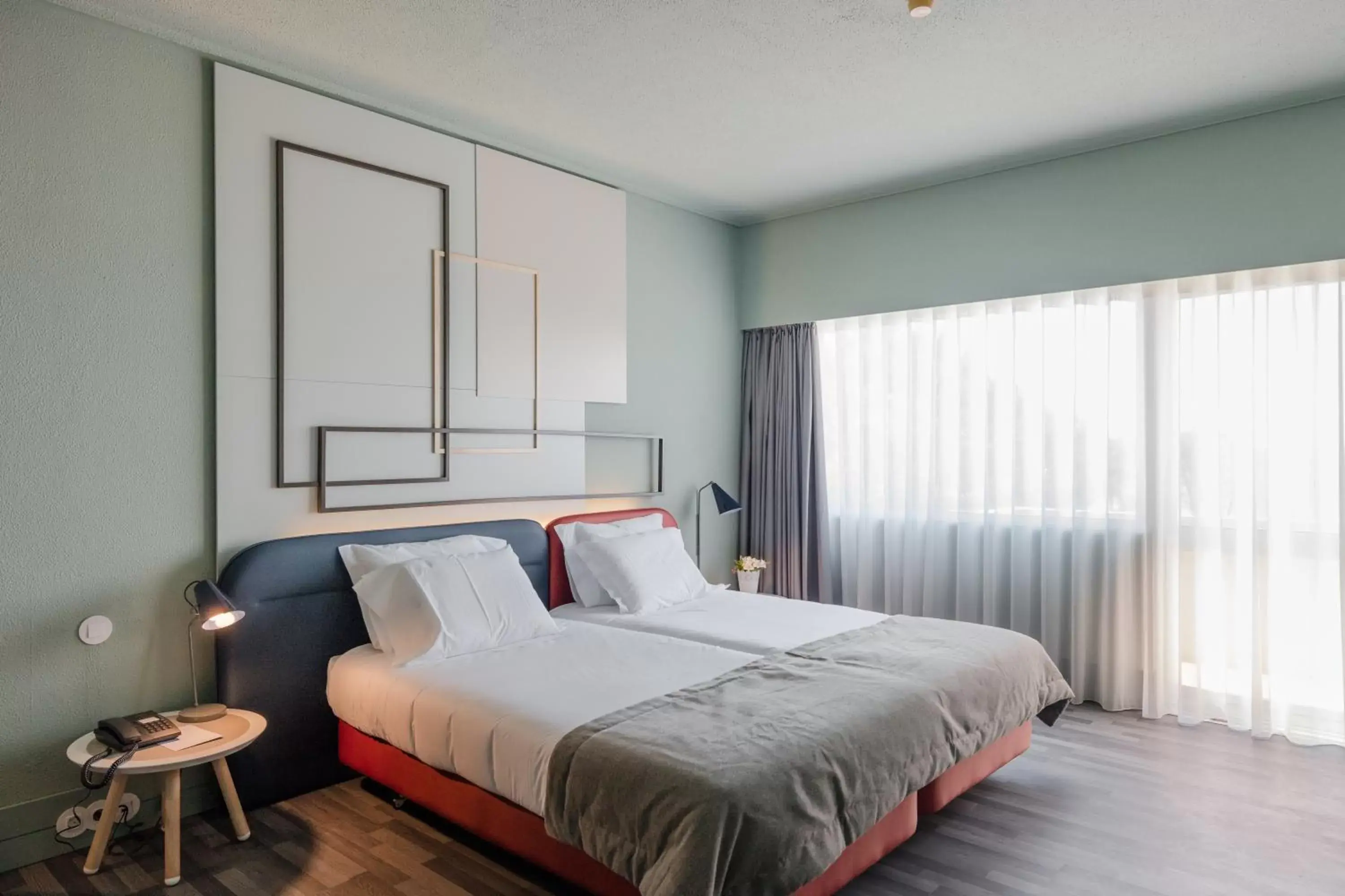 Double or Twin Room with Garden View in Axis Ofir Beach Resort Hotel Double or Twin Room with Garden View in Axis Ofir Beach Resort Hotel