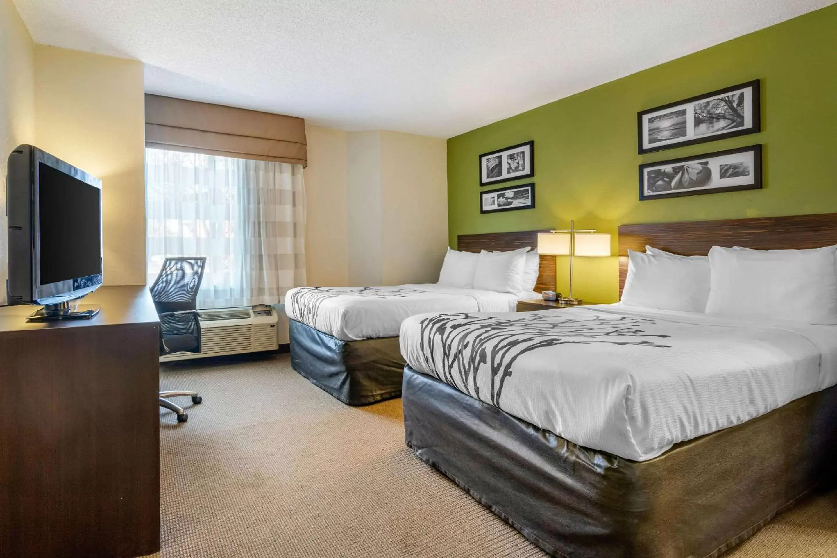 Double Room with Two Double Beds - Non-Smoking in Sleep Inn I-95 North Savannah Double Room with Two Double Beds - Non-Smoking in Sleep Inn I-95 North Savannah