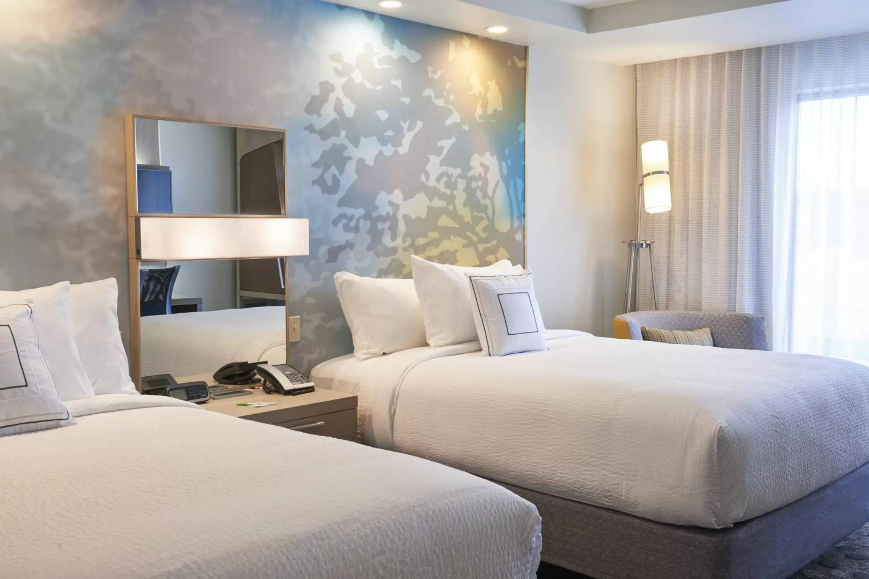 Queen Room with Two Queen Beds - Hearing Accessible in Courtyard by Marriott Jackson Queen Room with Two Queen Beds - Hearing Accessible in Courtyard by Marriott Jackson