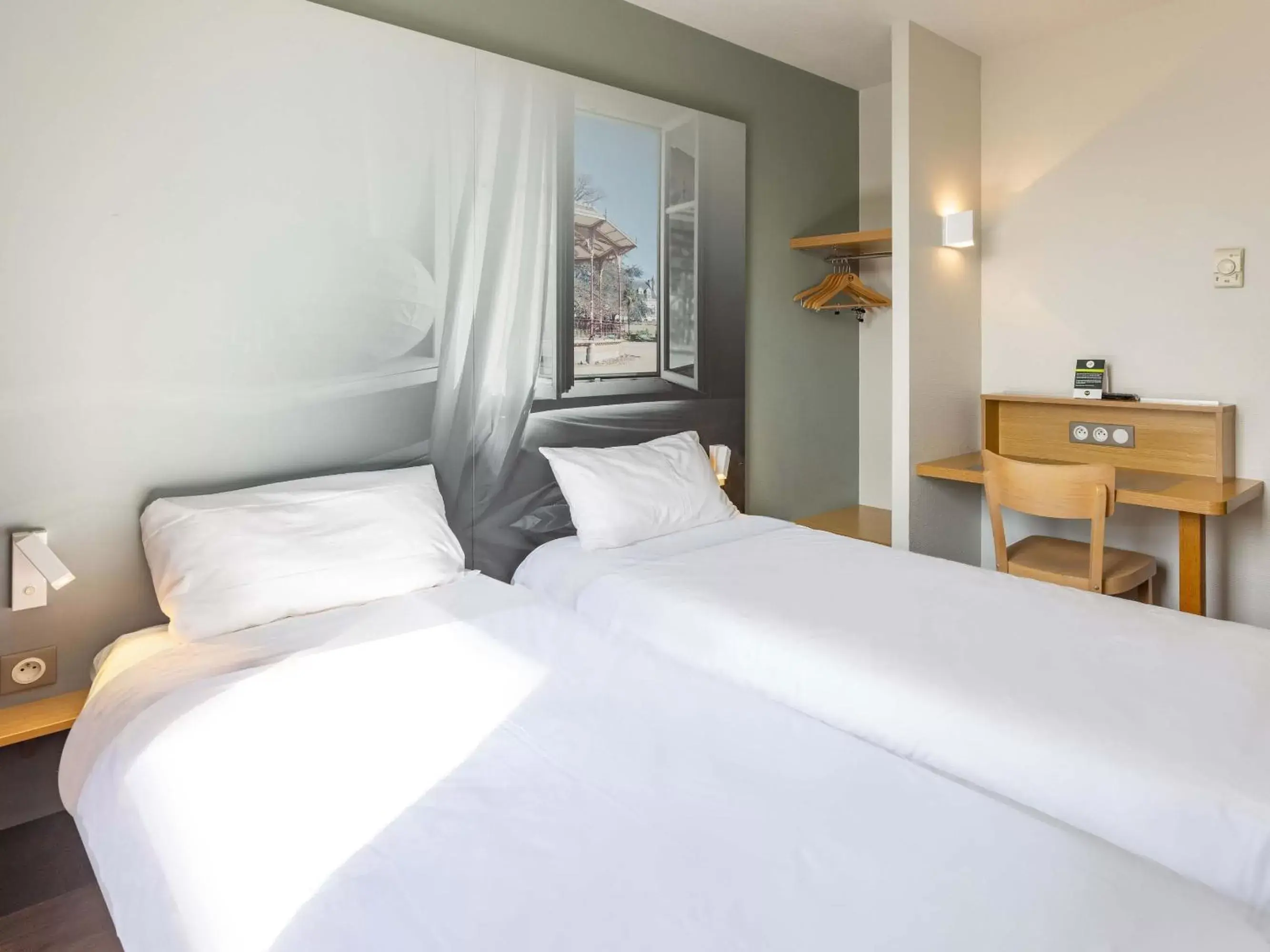 Twin Room in B&B HOTEL Rennes Ouest Villejean Twin Room in B&B HOTEL Rennes Ouest Villejean