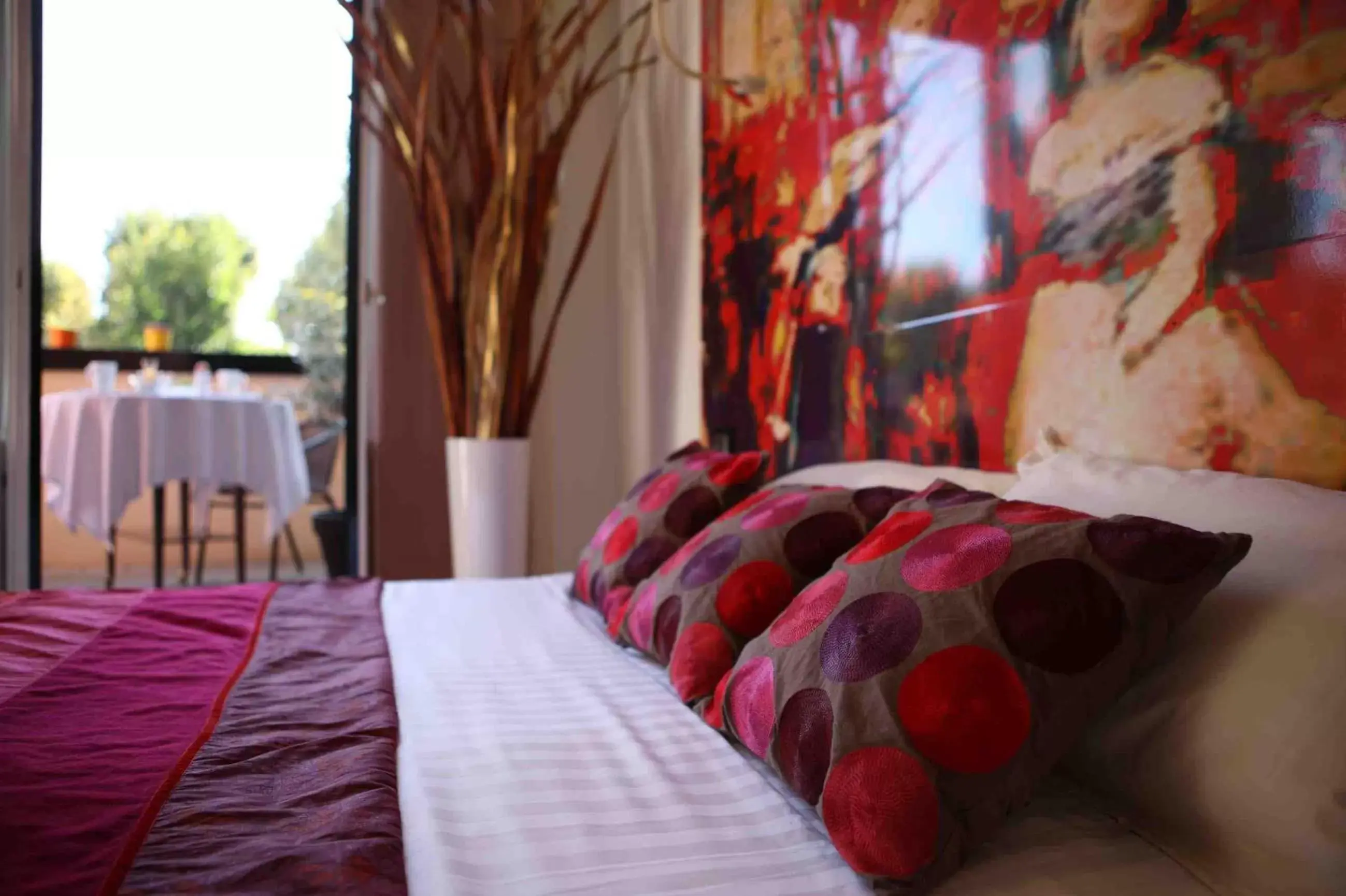 Deluxe Double or Twin Room with Balcony and View in Maison Decoret Deluxe Double or Twin Room with Balcony and View in Maison Decoret