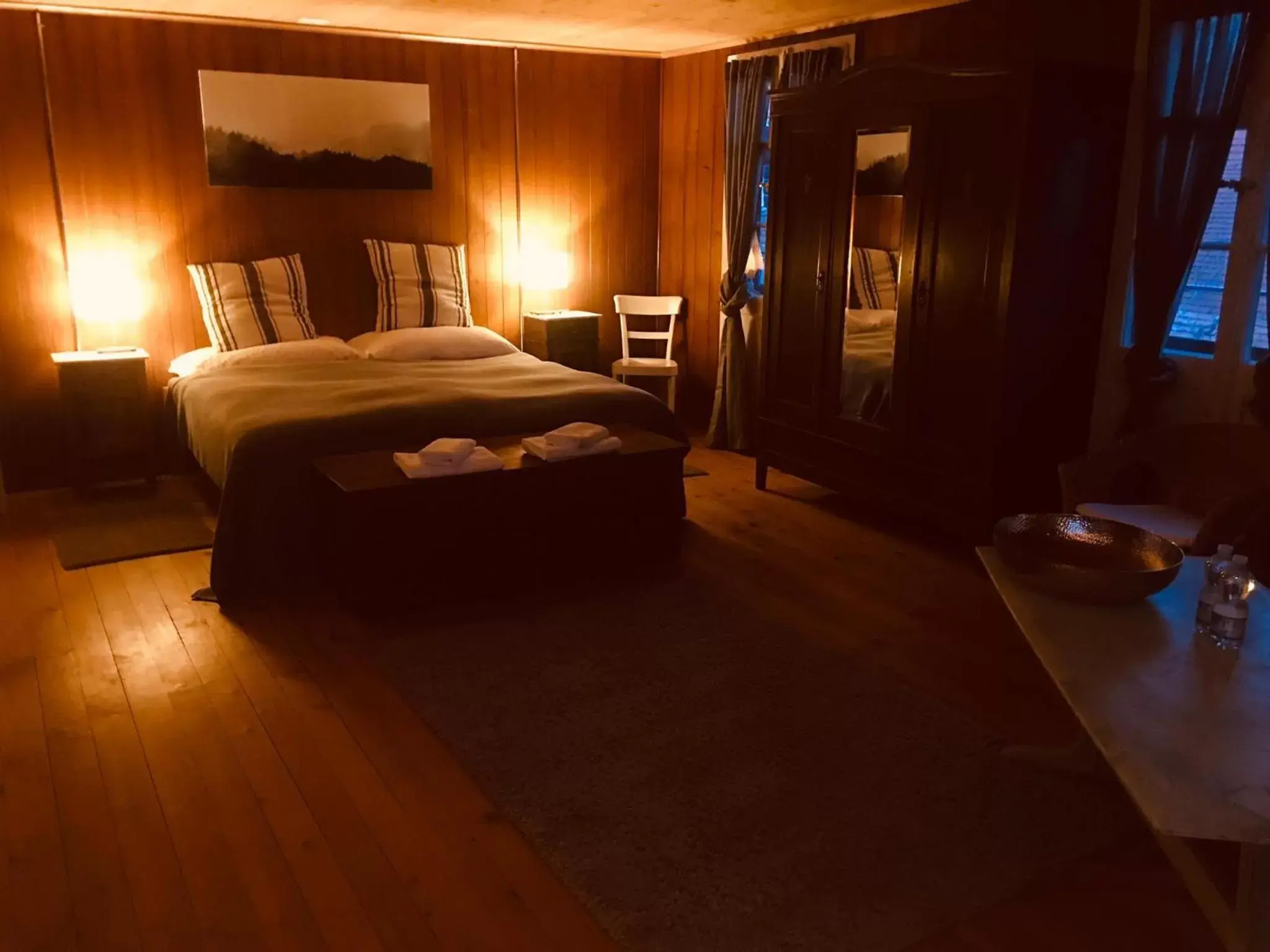 Family Room with Shared Bathroom in B&B Bären Family Room with Shared Bathroom in B&B Bären