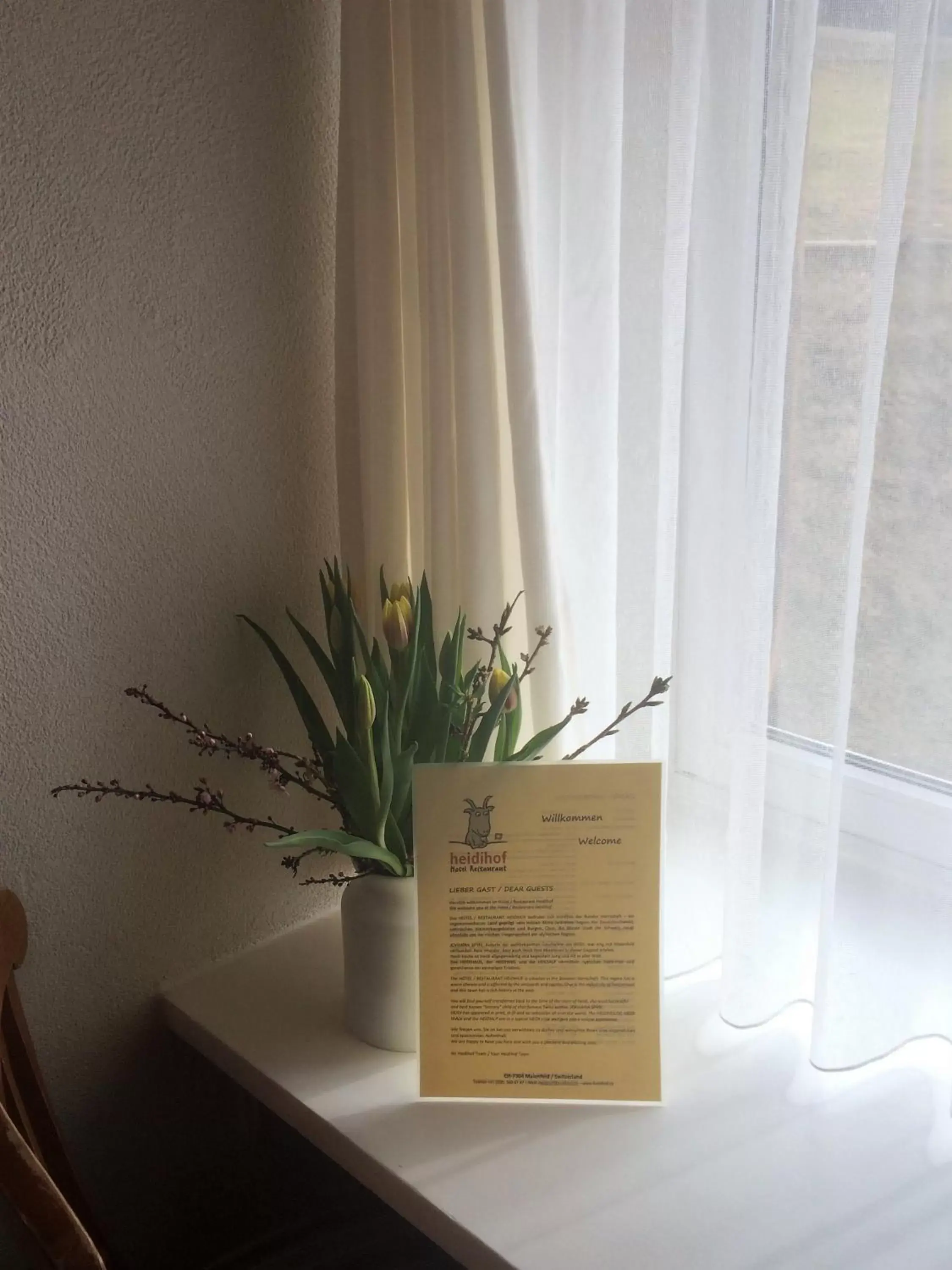 Double Room in Hotel Restaurant Heidihof Double Room in Hotel Restaurant Heidihof