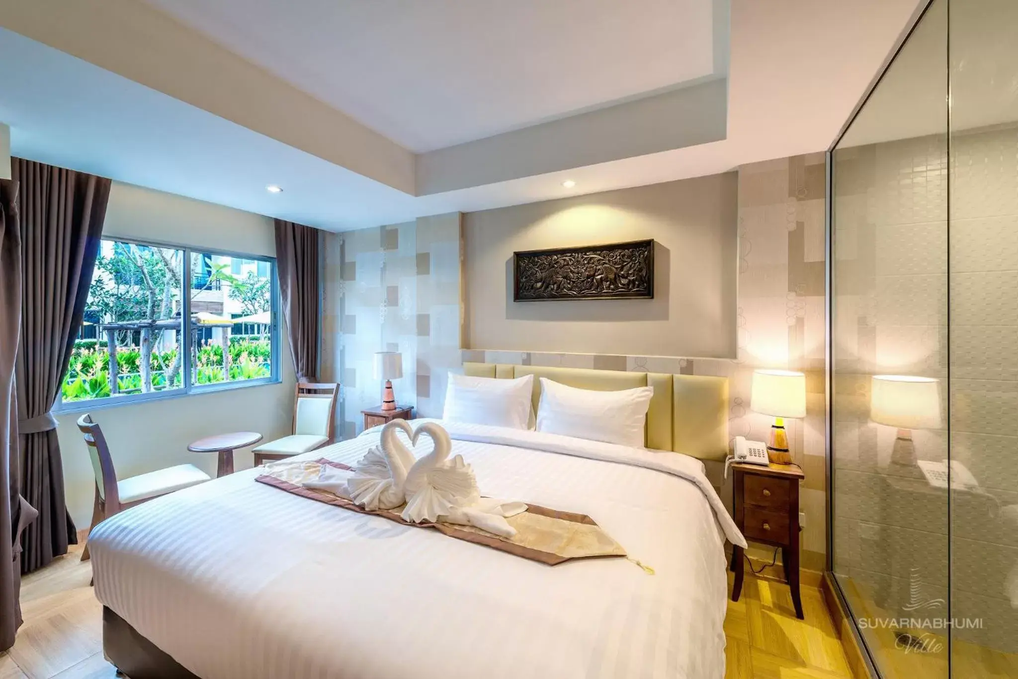 Premier Double Room with Pool Access in Suvarnabhumi Ville Airport Hotel Premier Double Room with Pool Access in Suvarnabhumi Ville Airport Hotel