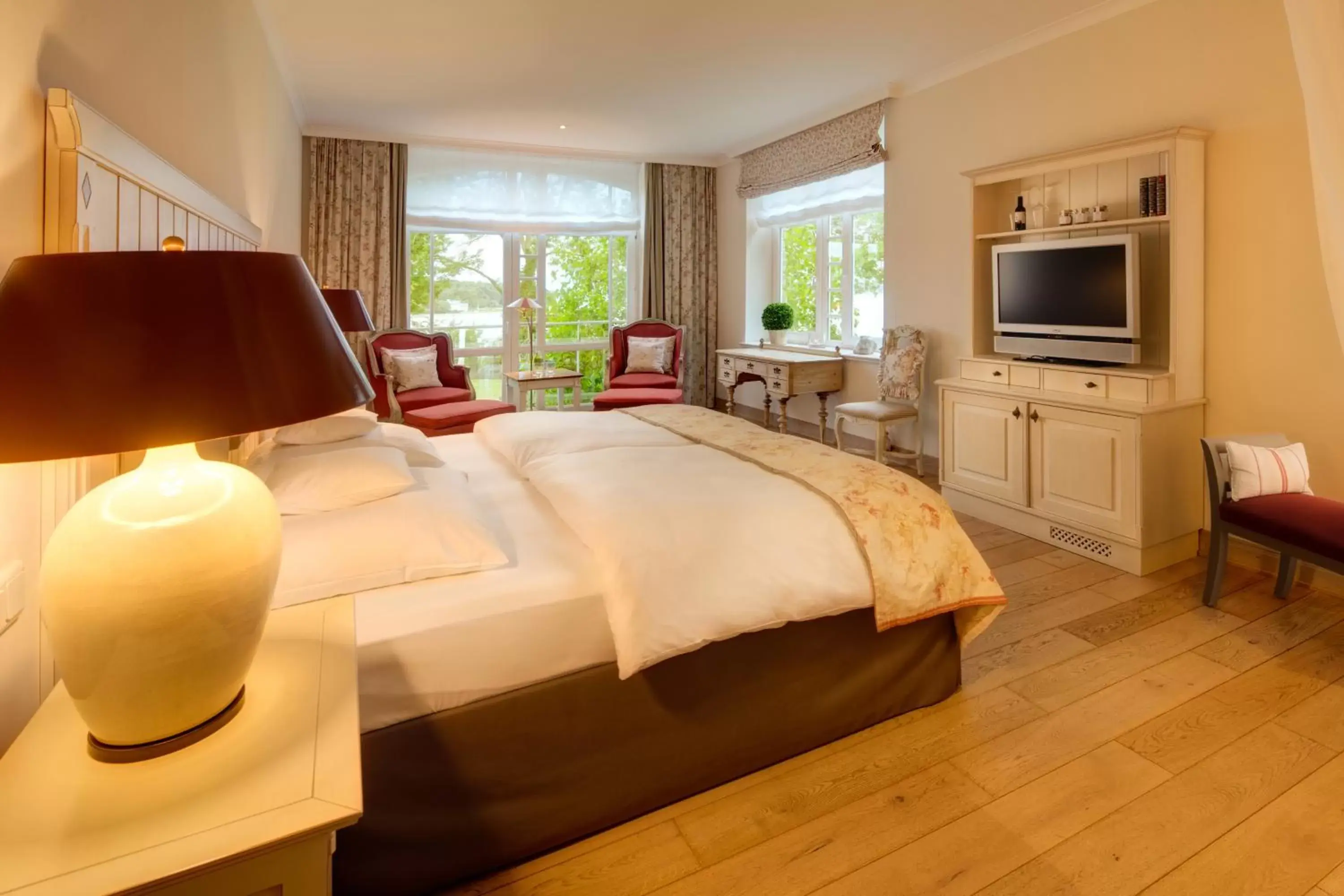 Deluxe Double Room with Fjord View in Vitalhotel Alter Meierhof Deluxe Double Room with Fjord View in Vitalhotel Alter Meierhof