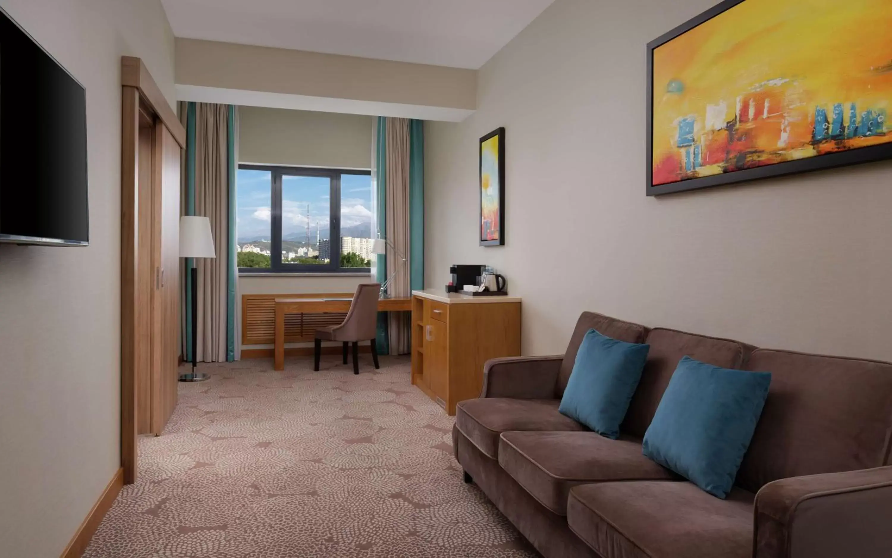 One-Bedroom King Suite in DoubleTree by Hilton Almaty One-Bedroom King Suite in DoubleTree by Hilton Almaty