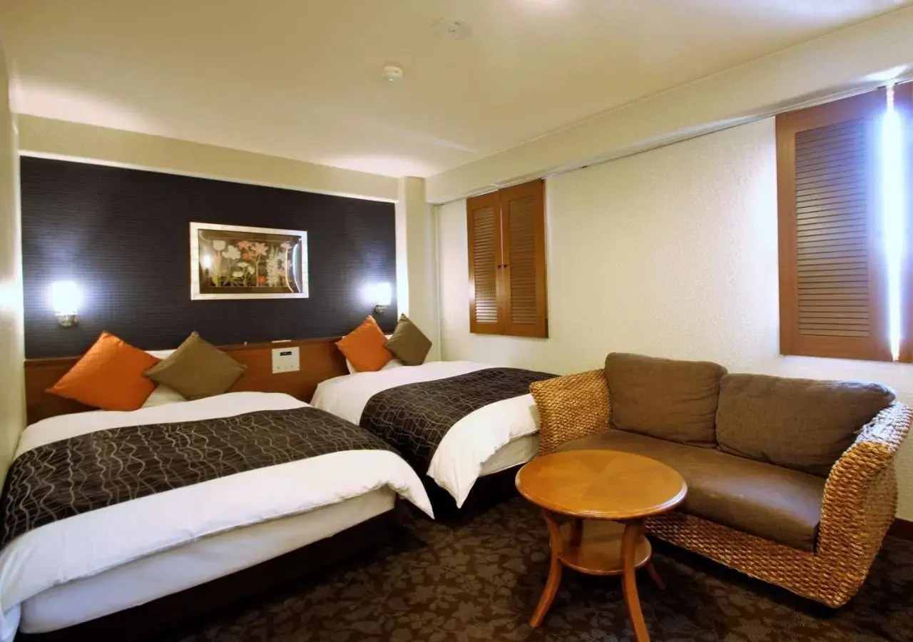 Twin Room - single occupancy - Non-Smoking in APA Hotel Miyazaki Eki Tachibanadori Twin Room - single occupancy - Non-Smoking in APA Hotel Miyazaki Eki Tachibanadori