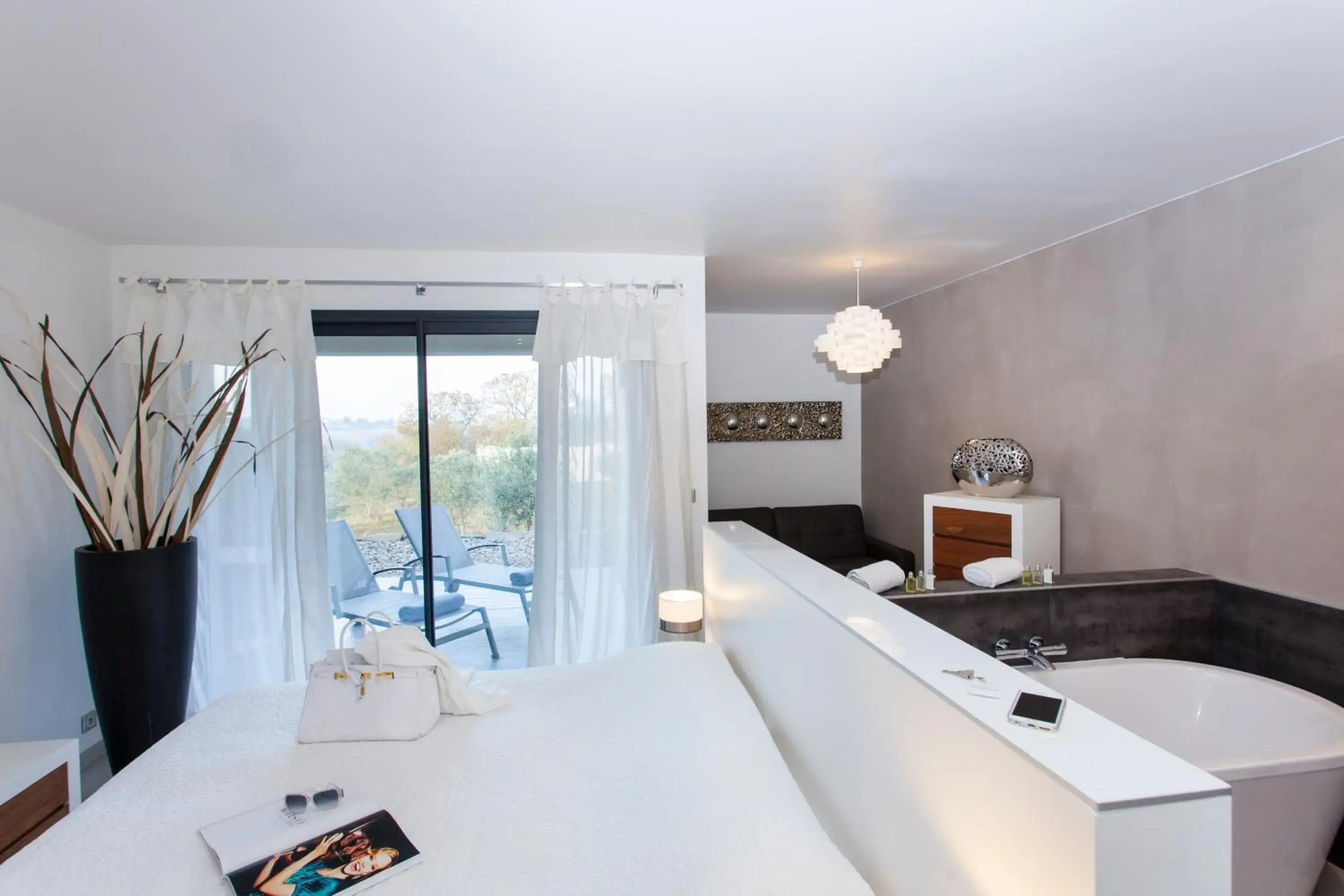 Prestige Double Room with Terrace in Le Mas du Terme Prestige Double Room with Terrace in Le Mas du Terme