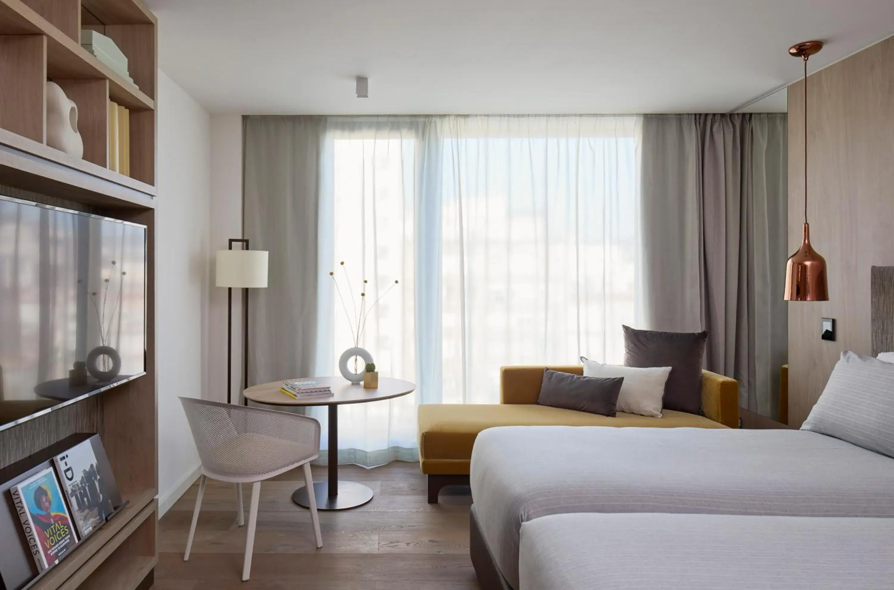 Standard ME Room with Patio View in ME Barcelona Standard ME Room with Patio View in ME Barcelona