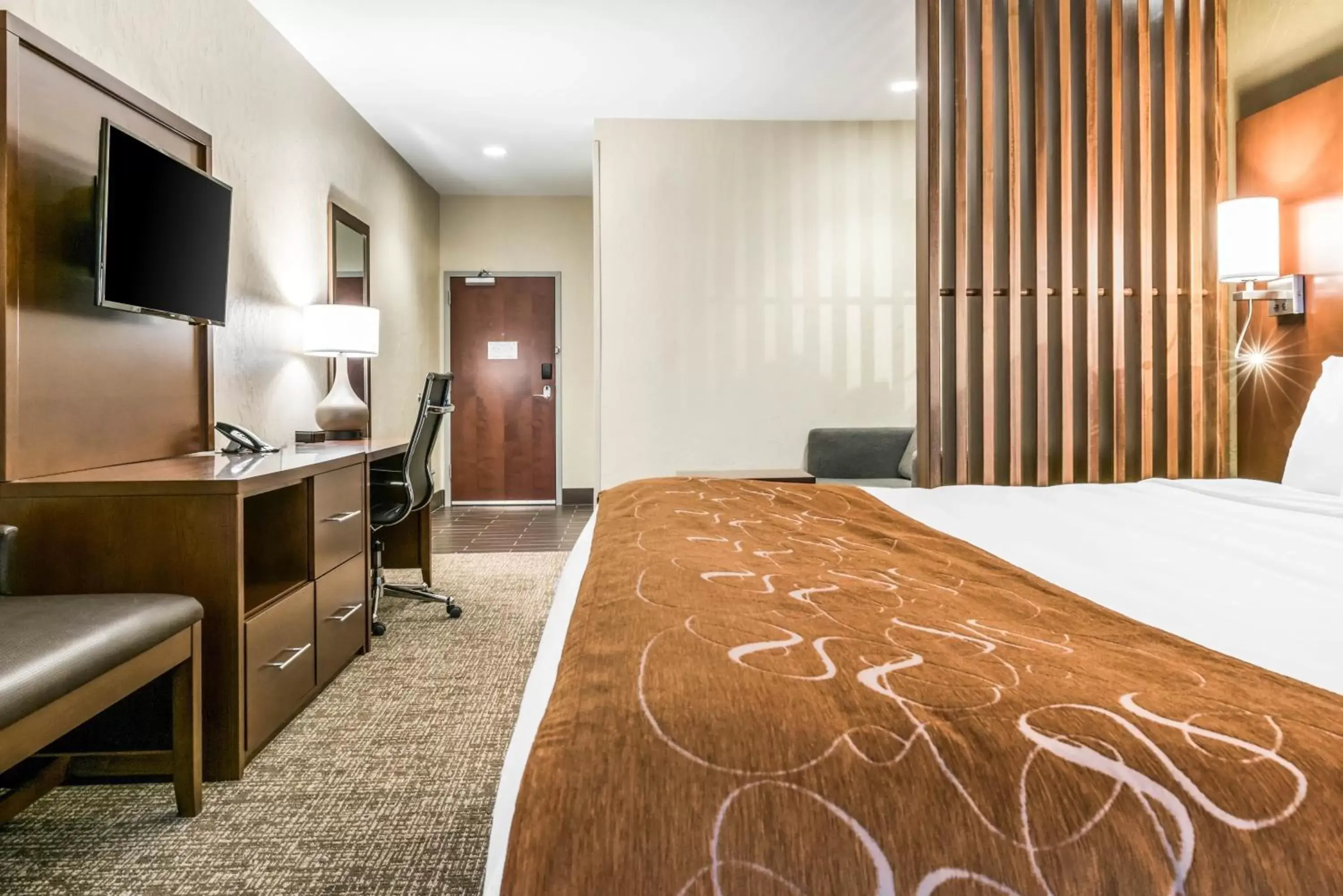 King Suite with Balcony in Comfort Suites Florence - Cincinnati South King Suite with Balcony in Comfort Suites Florence - Cincinnati South