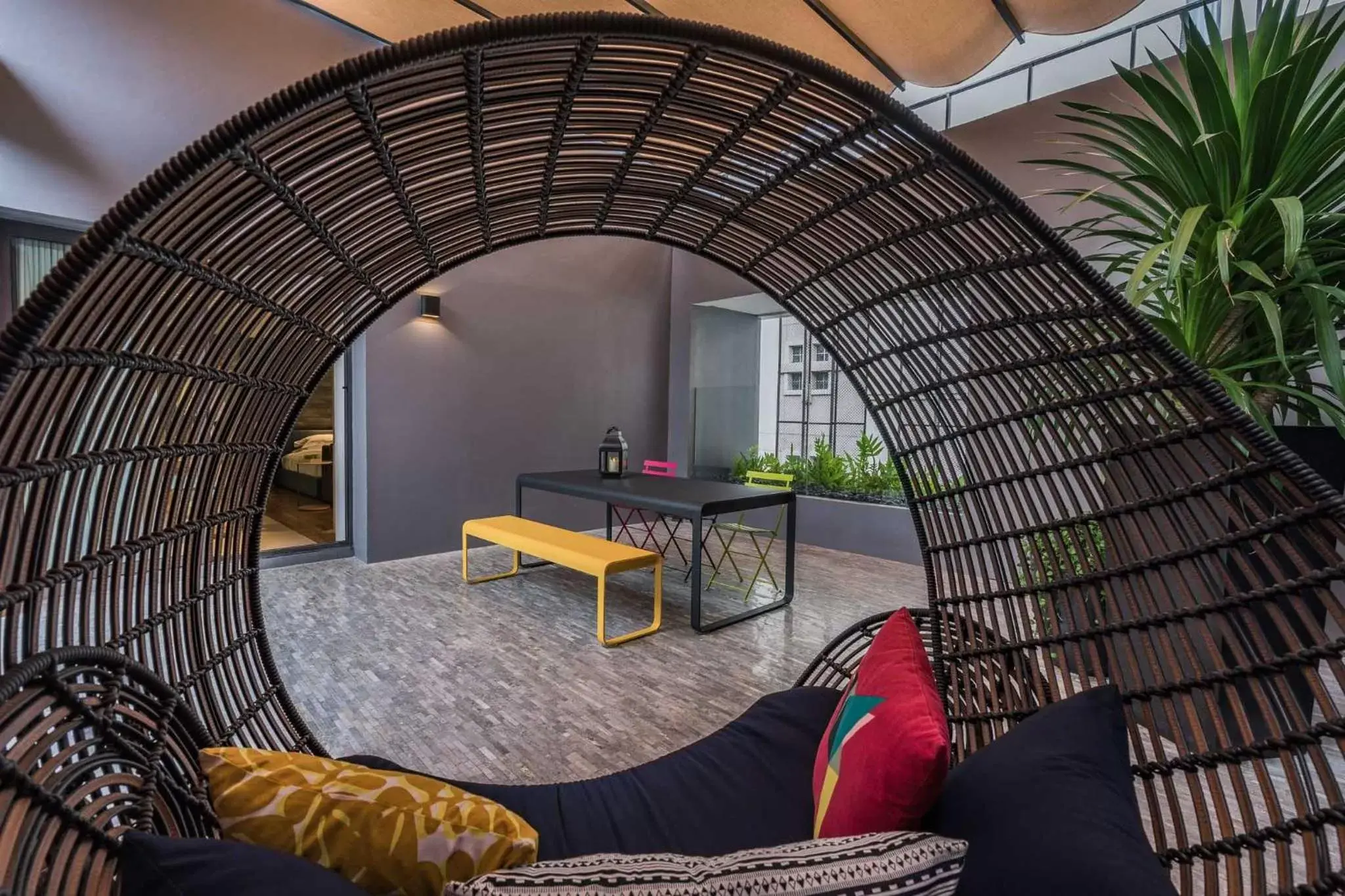 Deluxe Suite with Terrace in Ad Lib Hotel Bangkok Deluxe Suite with Terrace in Ad Lib Hotel Bangkok