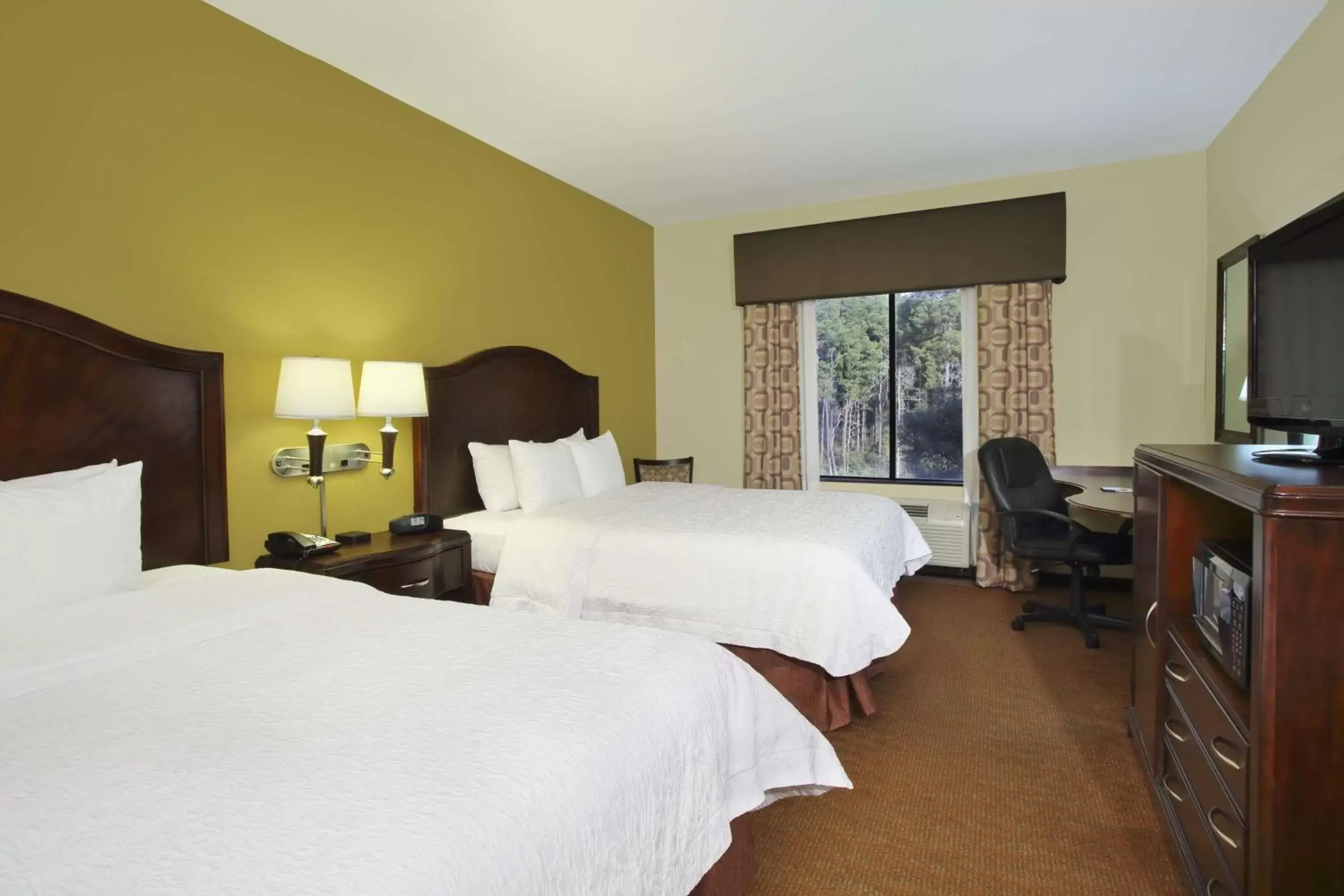 Queen Room with Two Queen Beds - Mobility Access/Non-Smoking in Hampton Inn & Suites Conroe I 45 North Queen Room with Two Queen Beds - Mobility Access/Non-Smoking in Hampton Inn & Suites Conroe I 45 North