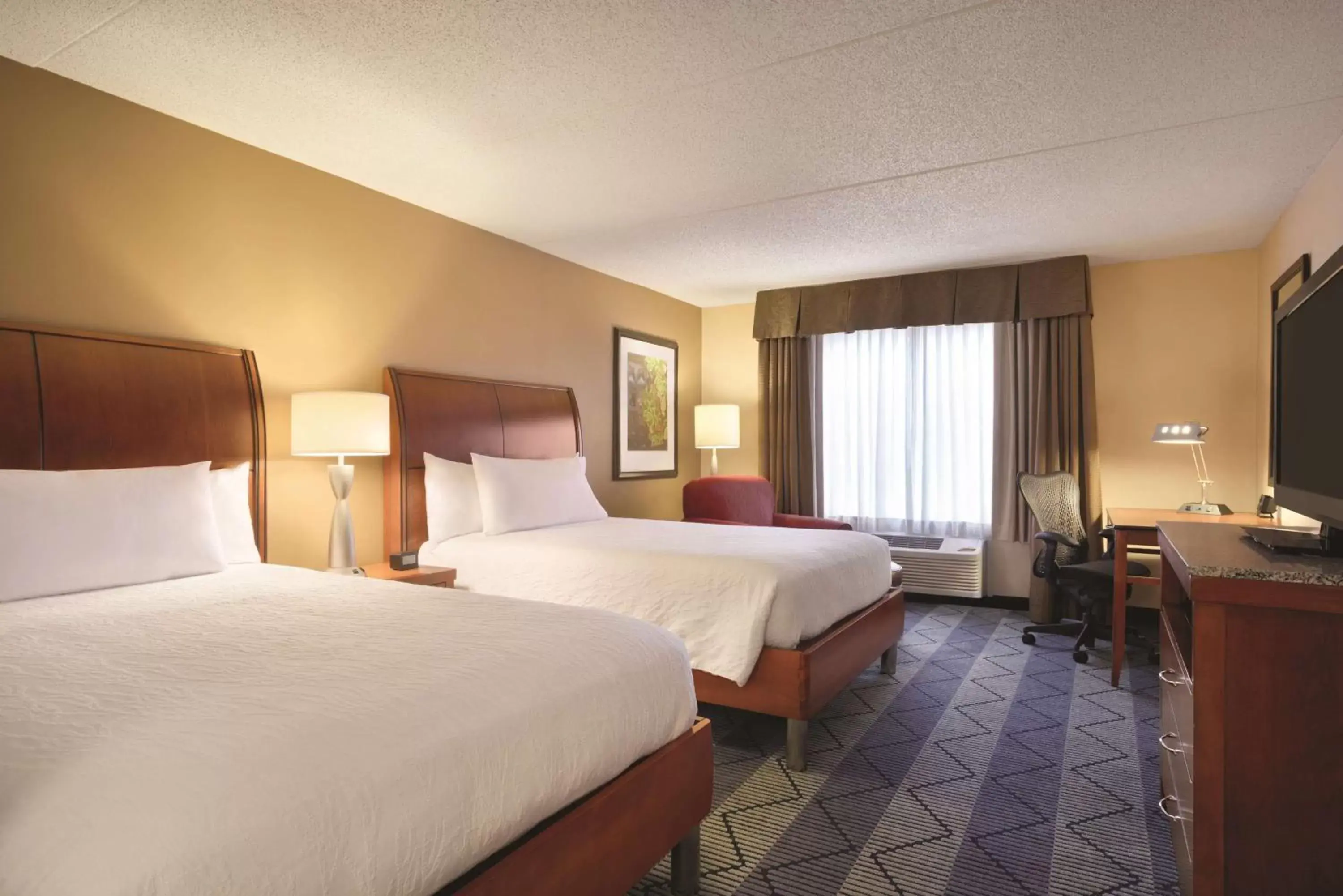 Double Room with Two Double Beds - Non-Smoking in Hilton Garden Inn Lancaster Double Room with Two Double Beds - Non-Smoking in Hilton Garden Inn Lancaster