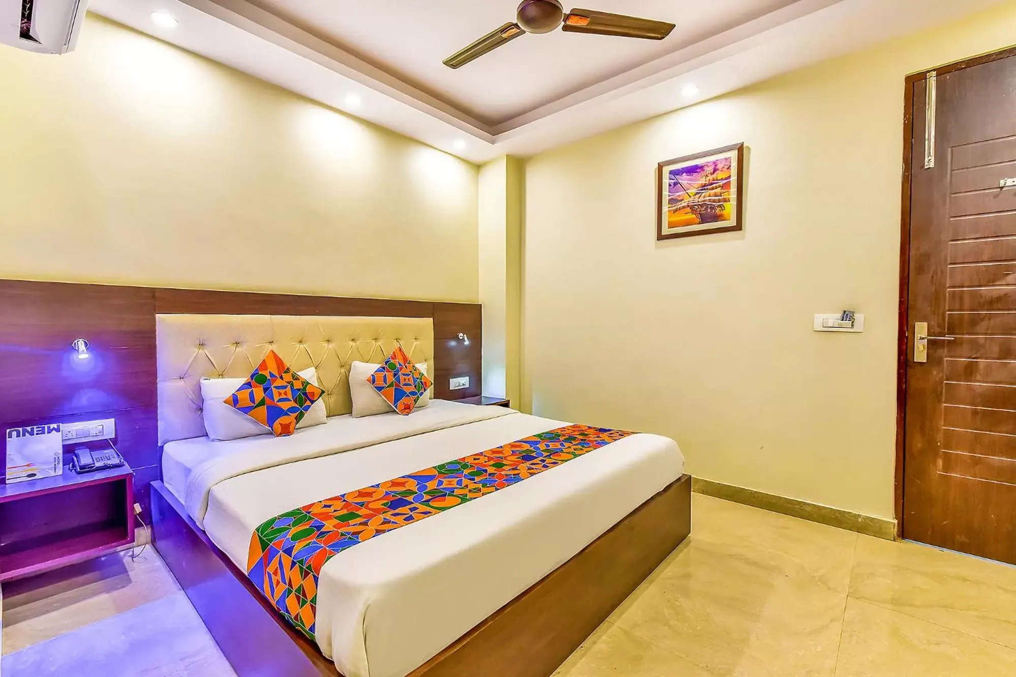 Deluxe Room in FabHotel Surya Residency GMS Road Deluxe Room in FabHotel Surya Residency GMS Road