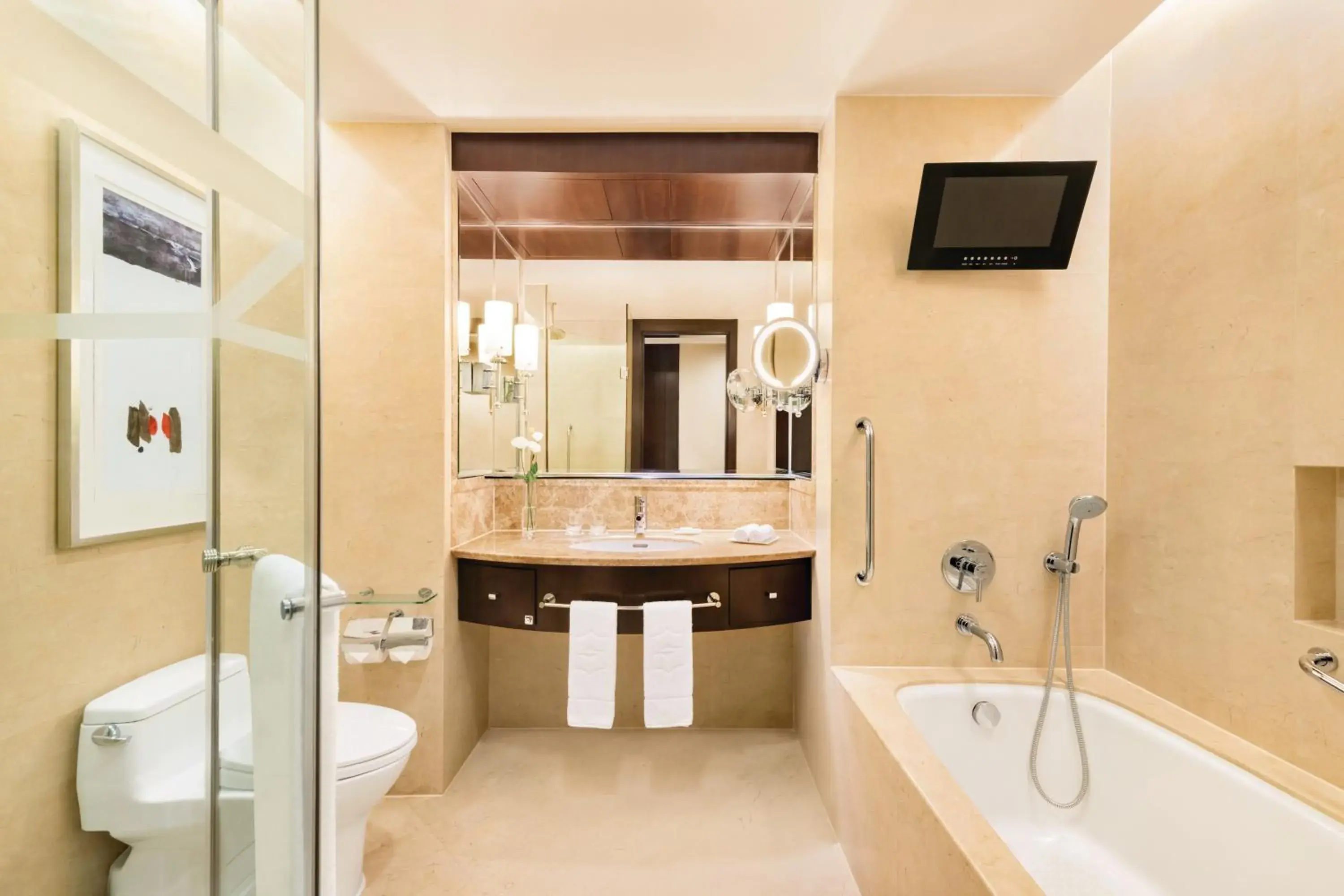 Horizon Club Twin Room in Shangri-La Hotel Xi'an Horizon Club Twin Room in Shangri-La Hotel Xi'an