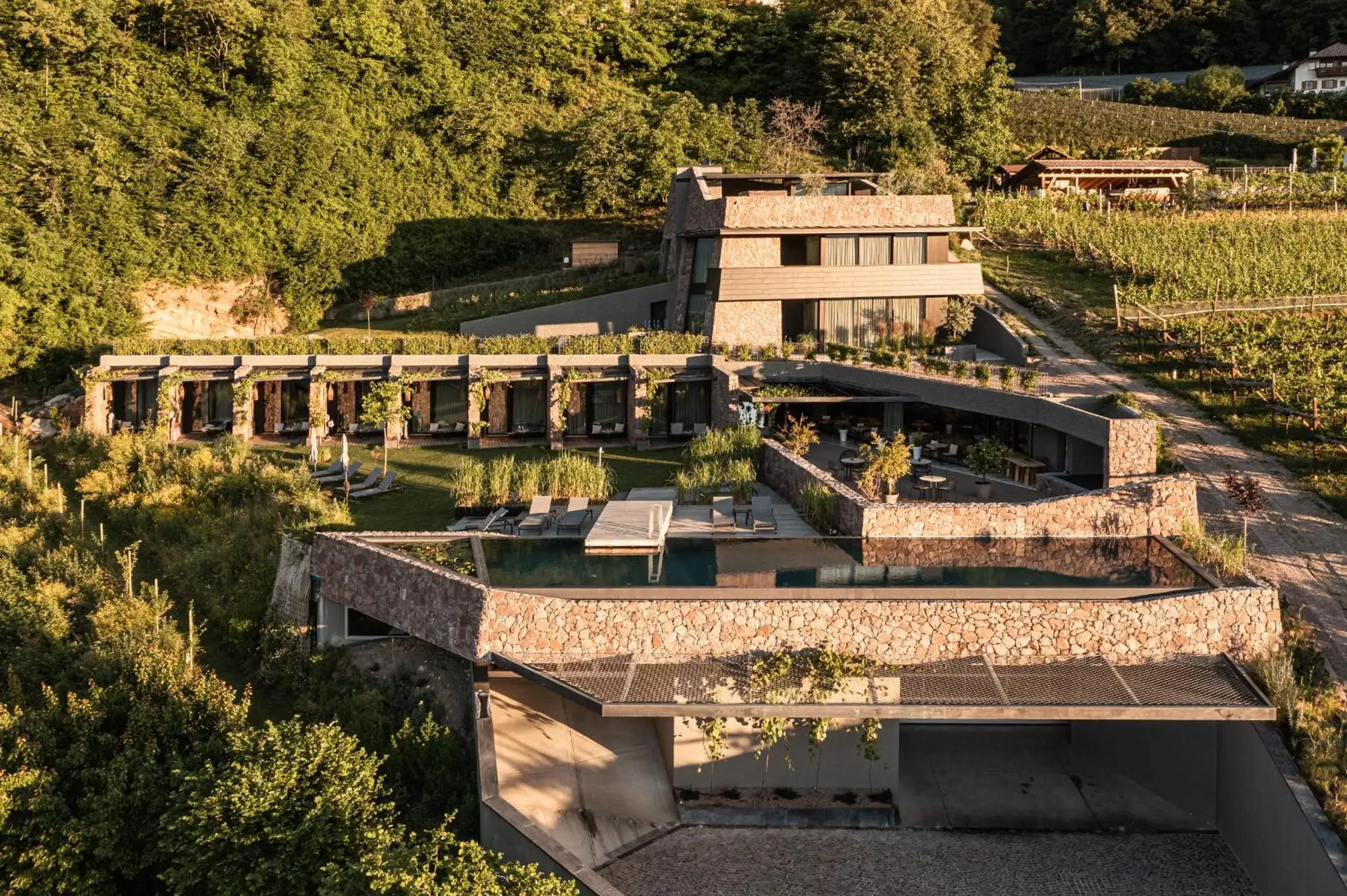 Property building, Bird's-eye View in Im Zeitlauf - life with nature Property building, Bird's-eye View in Im Zeitlauf - life with nature