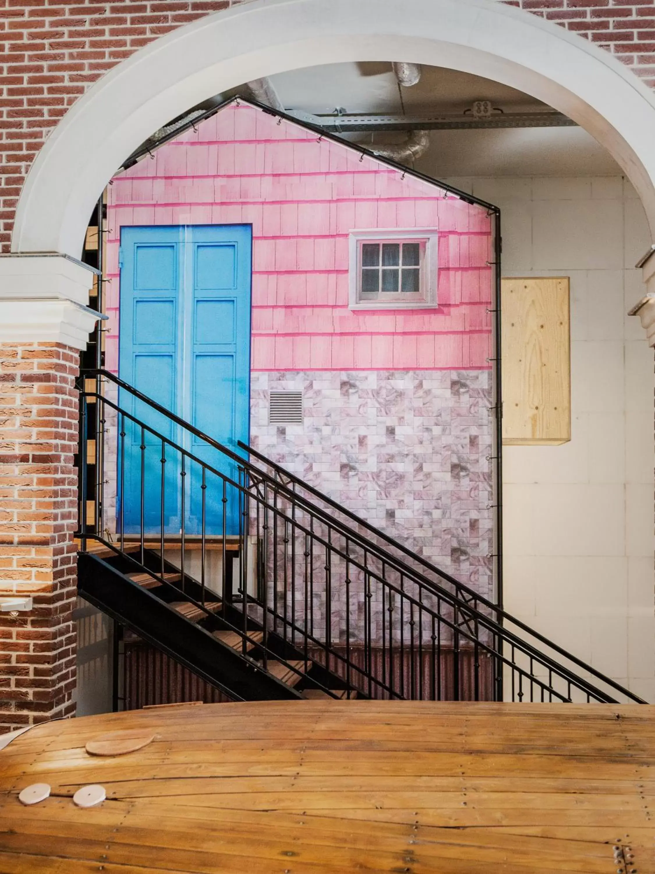 Printed House (shared bathroom) in Hotel Not Hotel Amsterdam Printed House (shared bathroom) in Hotel Not Hotel Amsterdam