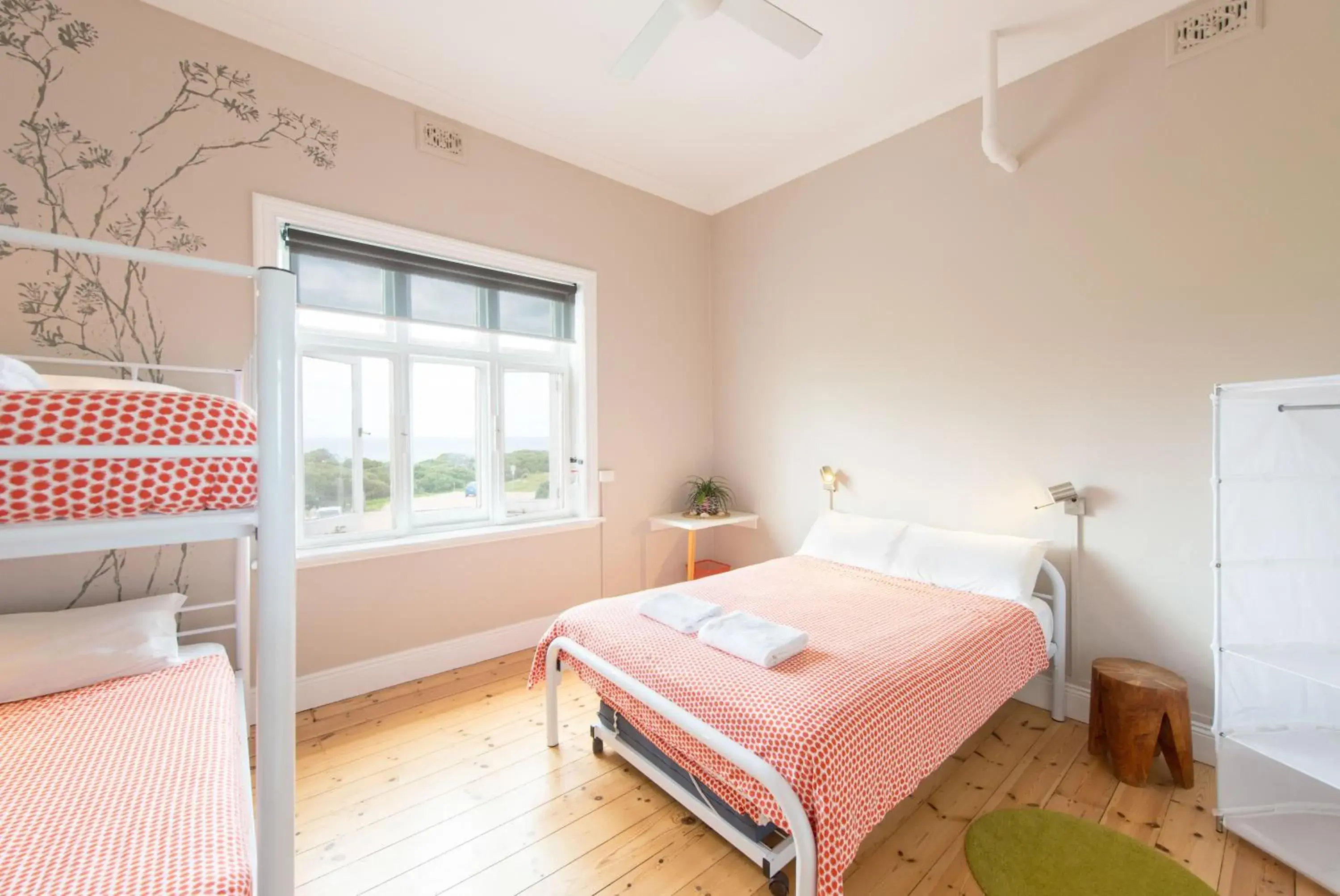 Queen Plus Three Ocean View with Shared Bathroom in YHA Port Elliot Beach House Queen Plus Three Ocean View with Shared Bathroom in YHA Port Elliot Beach House