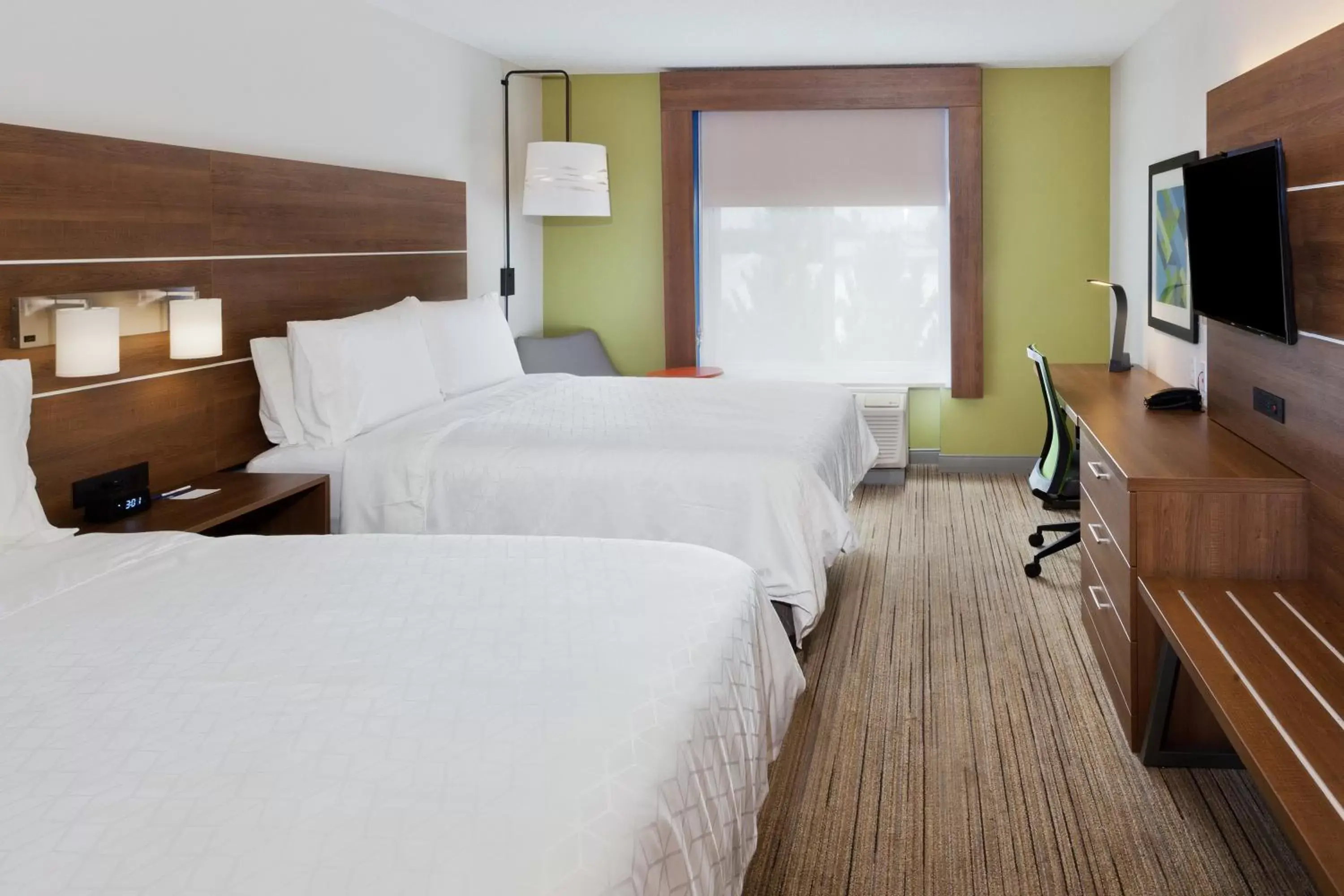 Queen Room with Two Queen Beds - Mobility Access Tub/Non-Smoking in Holiday Inn Express Hotel & Suites Dothan North, an IHG Hotel Queen Room with Two Queen Beds - Mobility Access Tub/Non-Smoking in Holiday Inn Express Hotel & Suites Dothan North, an IHG Hotel