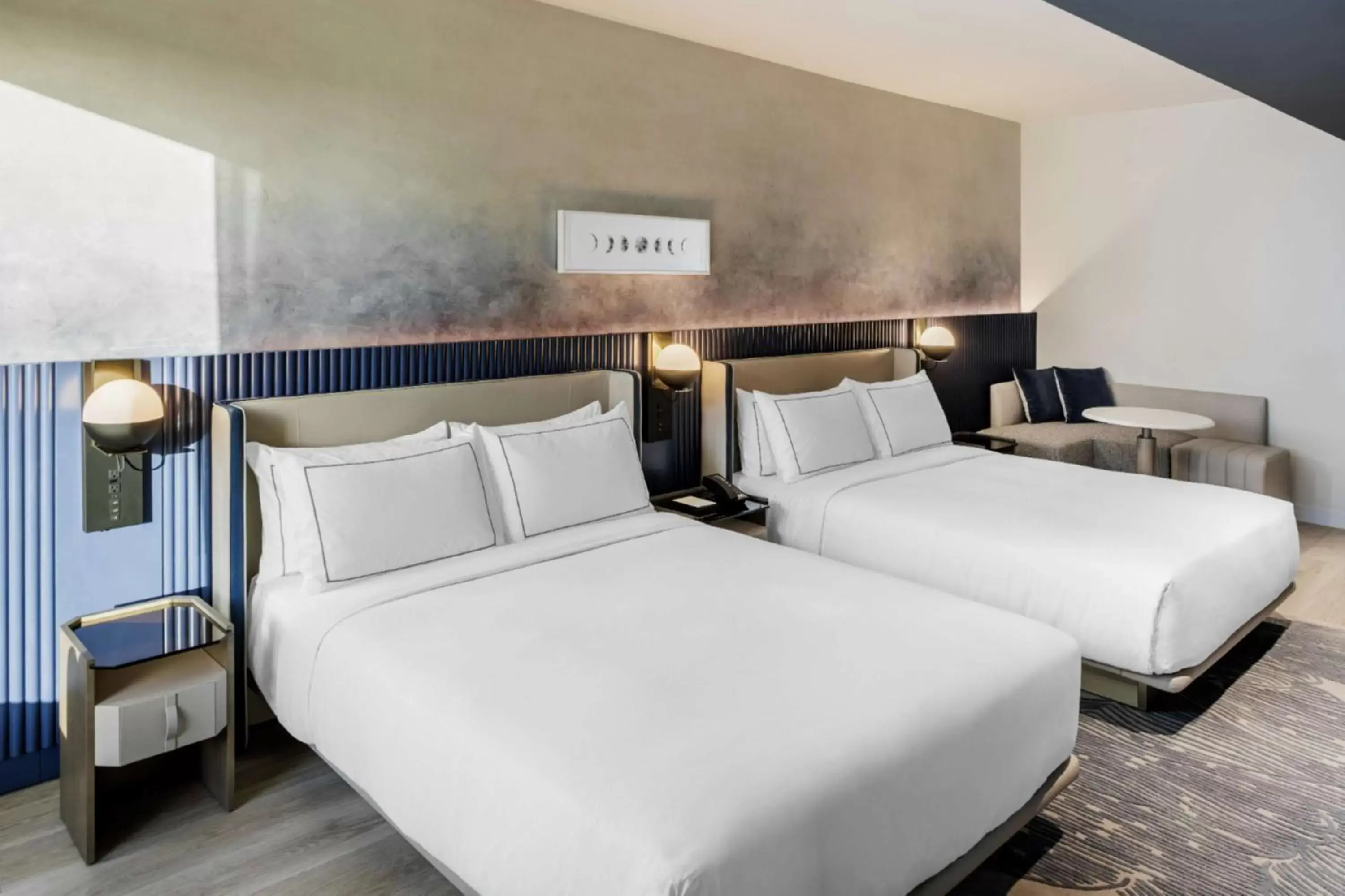 Queen Room with Two Queen Beds - Hearing Accessible in The Morrow Washington Dc, Curio Collection By Hilton Queen Room with Two Queen Beds - Hearing Accessible in The Morrow Washington Dc, Curio Collection By Hilton