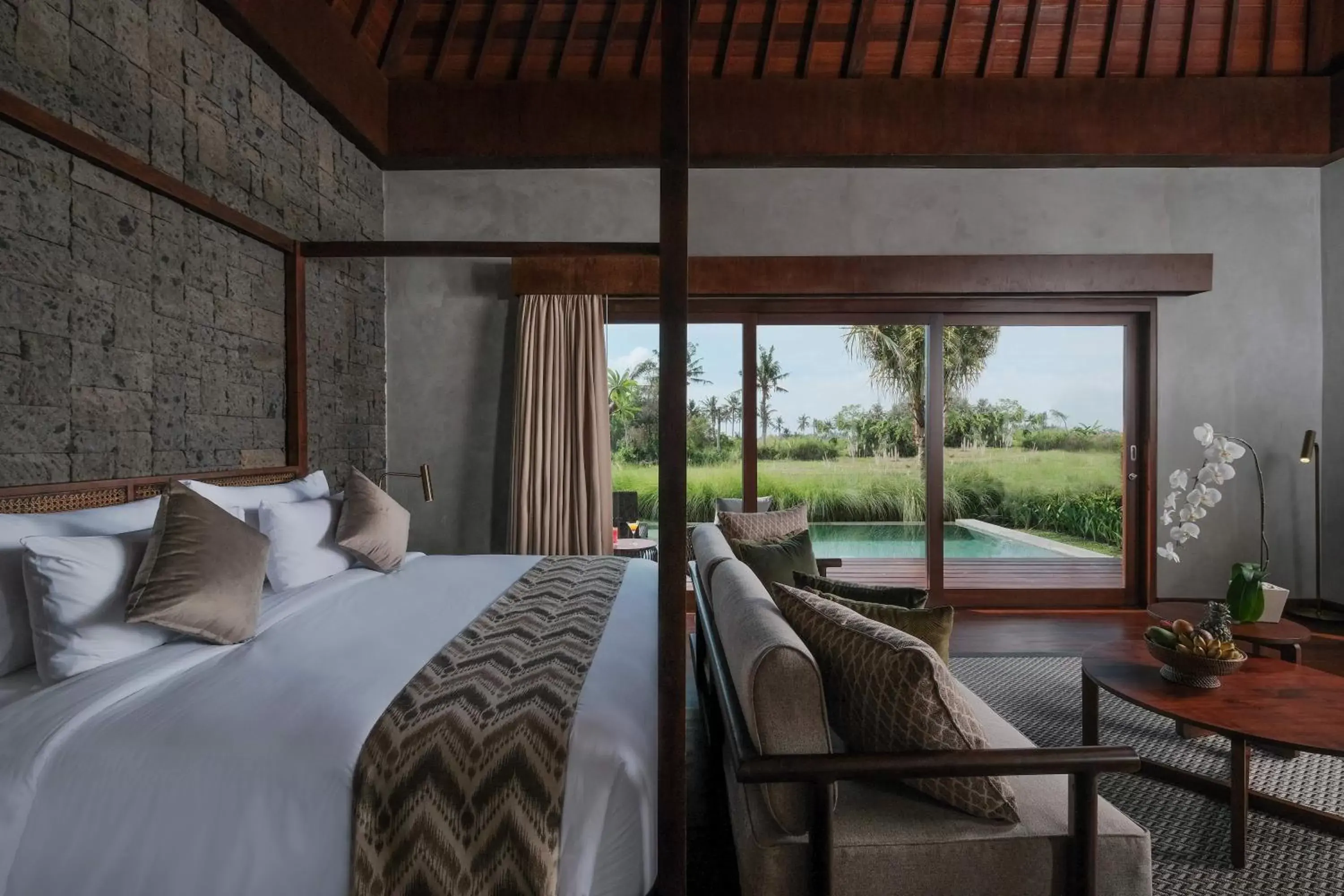 One-Bedroom Pool Villa with Rice Terrace and Free Daily Afternoon Tea in The Garcia Ubud Hotel & Resort One-Bedroom Pool Villa with Rice Terrace and Free Daily Afternoon Tea in The Garcia Ubud Hotel & Resort