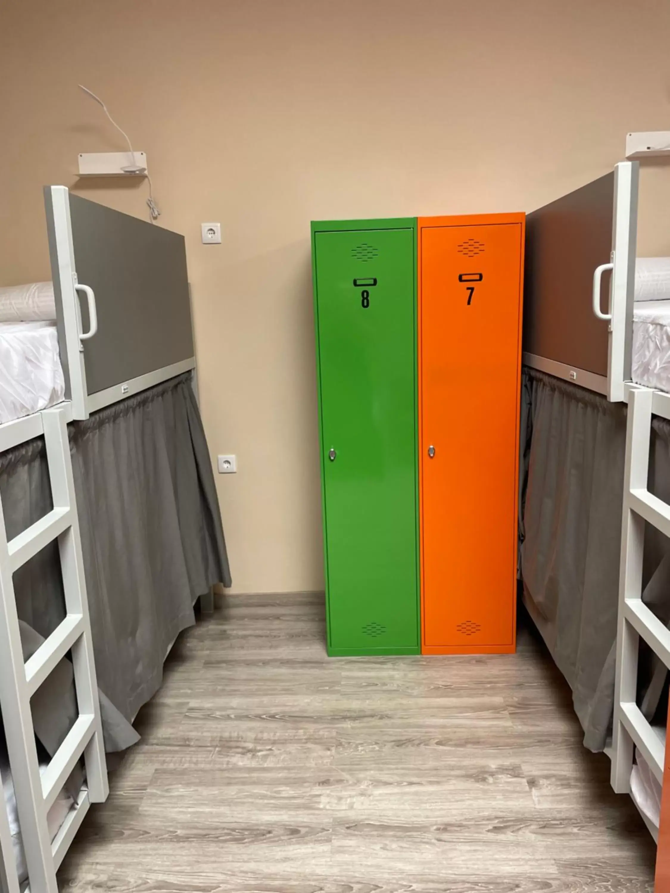 Bunk Bed in Male Dormitory Room in Hostel Llanes Bunk Bed in Male Dormitory Room in Hostel Llanes