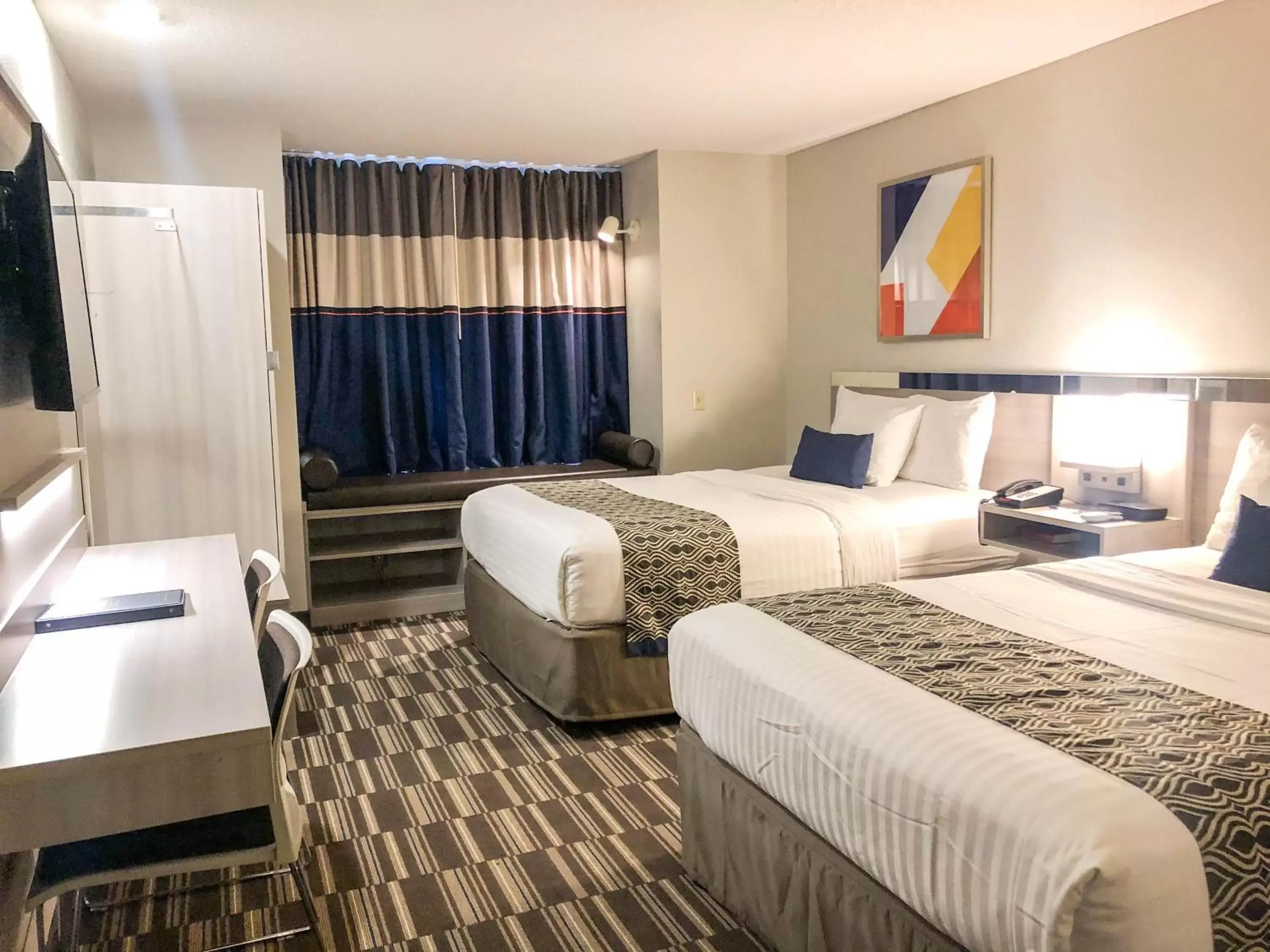 Deluxe Queen Room with Two Queen Beds- Disability Access - Non-Smoking in Microtel Inn & Suites by Wyndham Eagan/St Paul Deluxe Queen Room with Two Queen Beds- Disability Access - Non-Smoking in Microtel Inn & Suites by Wyndham Eagan/St Paul
