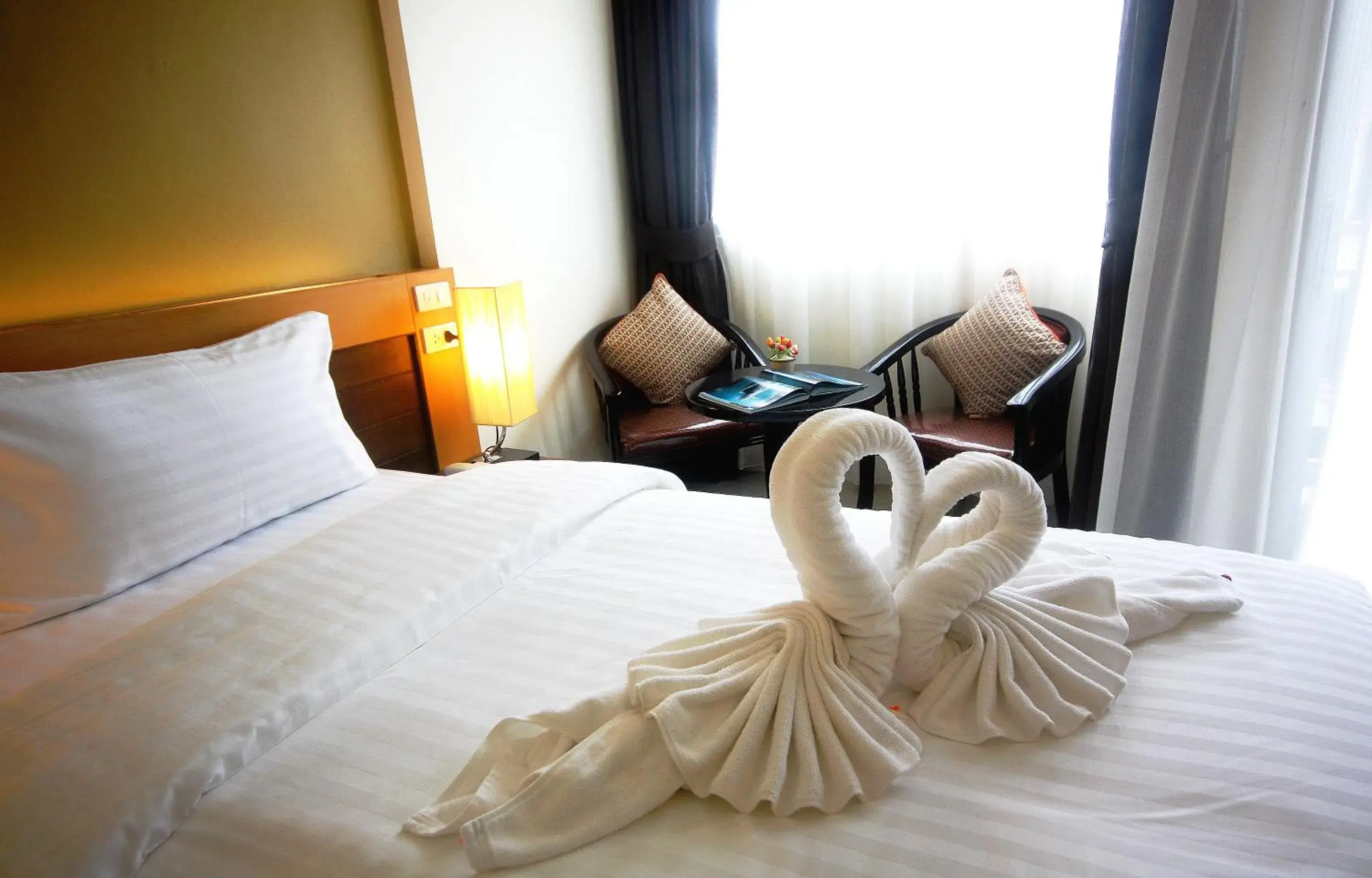 Twin Room with Mountain View in Breezotel - SHA Certified Twin Room with Mountain View in Breezotel - SHA Certified