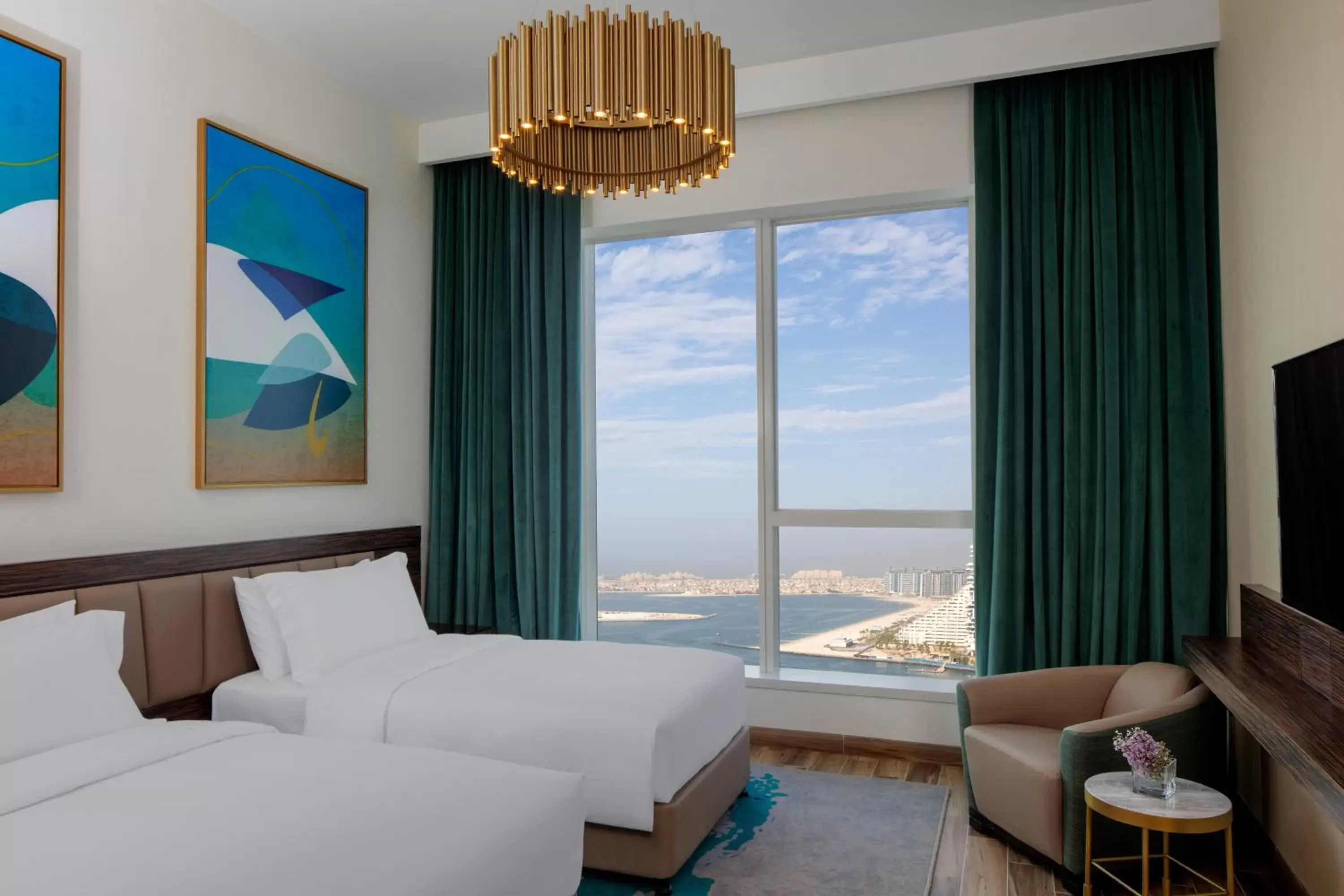 Superior Three Bedroom Sea View Apartment - Club Lounge Access, Drinks Included in Avani Plus Palm View Dubai Hotel & Suites Superior Three Bedroom Sea View Apartment - Club Lounge Access, Drinks Included in Avani Plus Palm View Dubai Hotel & Suites