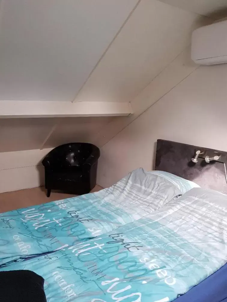 Bed in Vakantiehuis B&B de Bosrand Groesbeek Bed in Vakantiehuis B&B de Bosrand Groesbeek