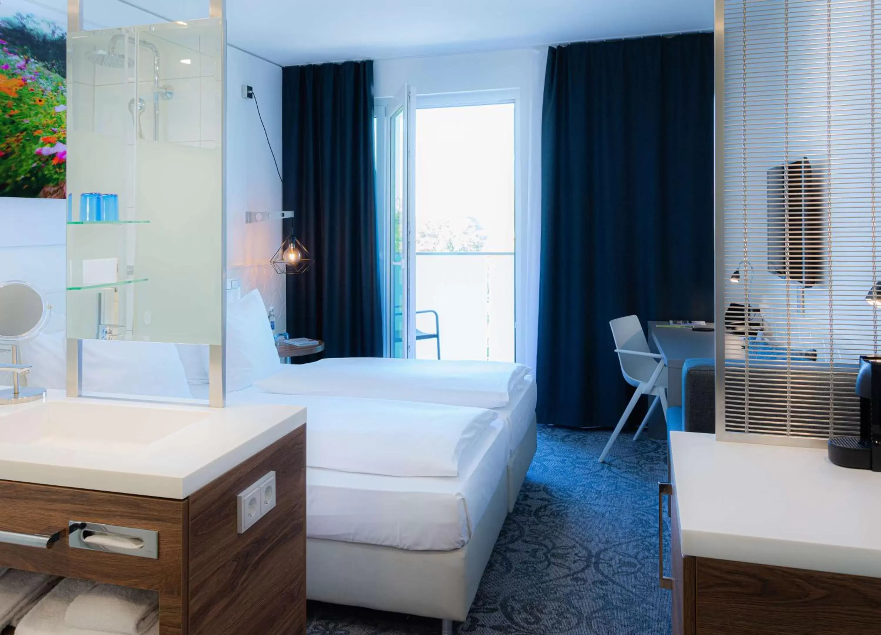 Comfort Double Room with Balcony in Dorint Hotel Düren Comfort Double Room with Balcony in Dorint Hotel Düren