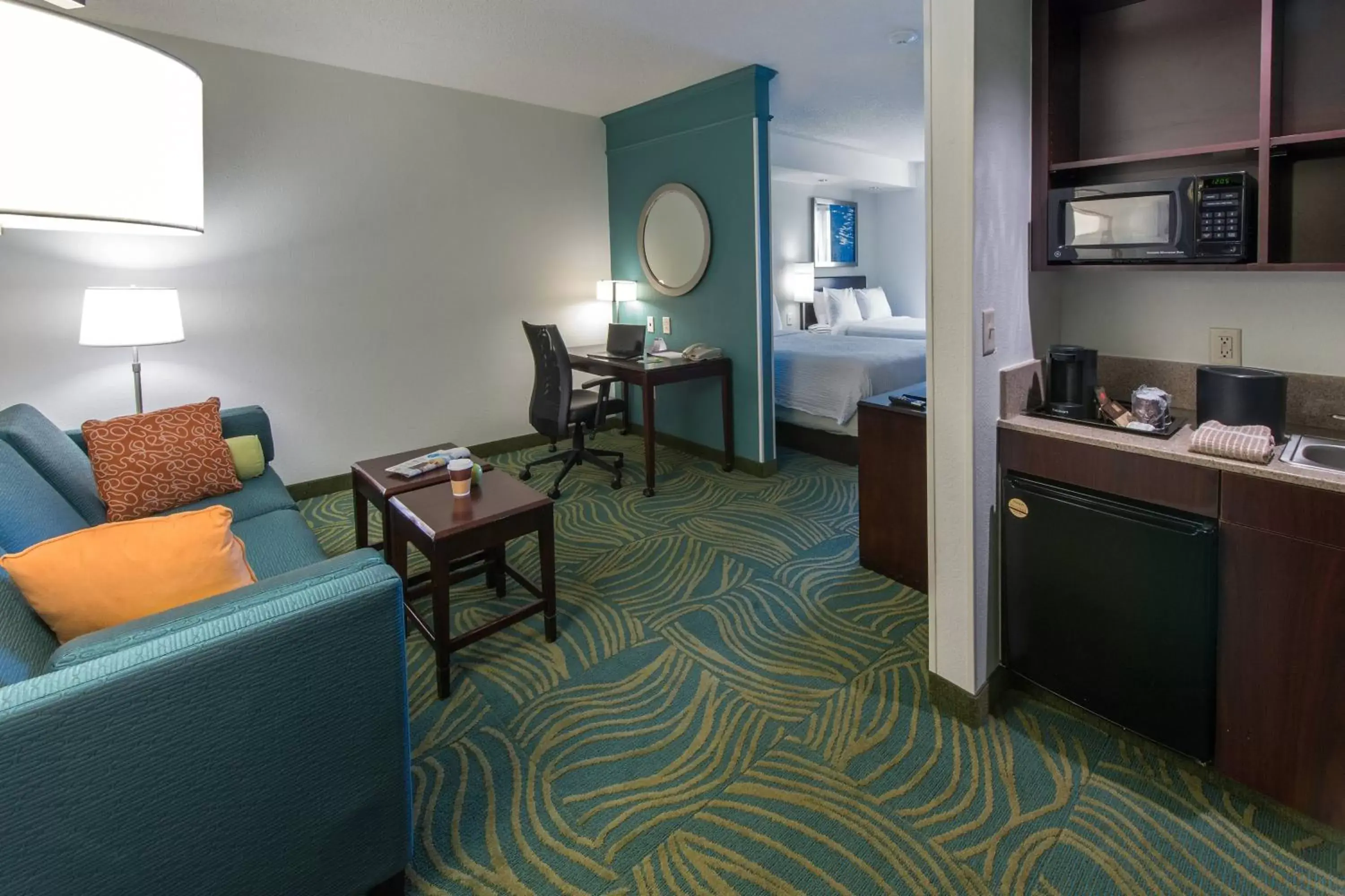 Double Suite with Two Double Beds in SpringHill Suites by Marriott Greensboro Double Suite with Two Double Beds in SpringHill Suites by Marriott Greensboro