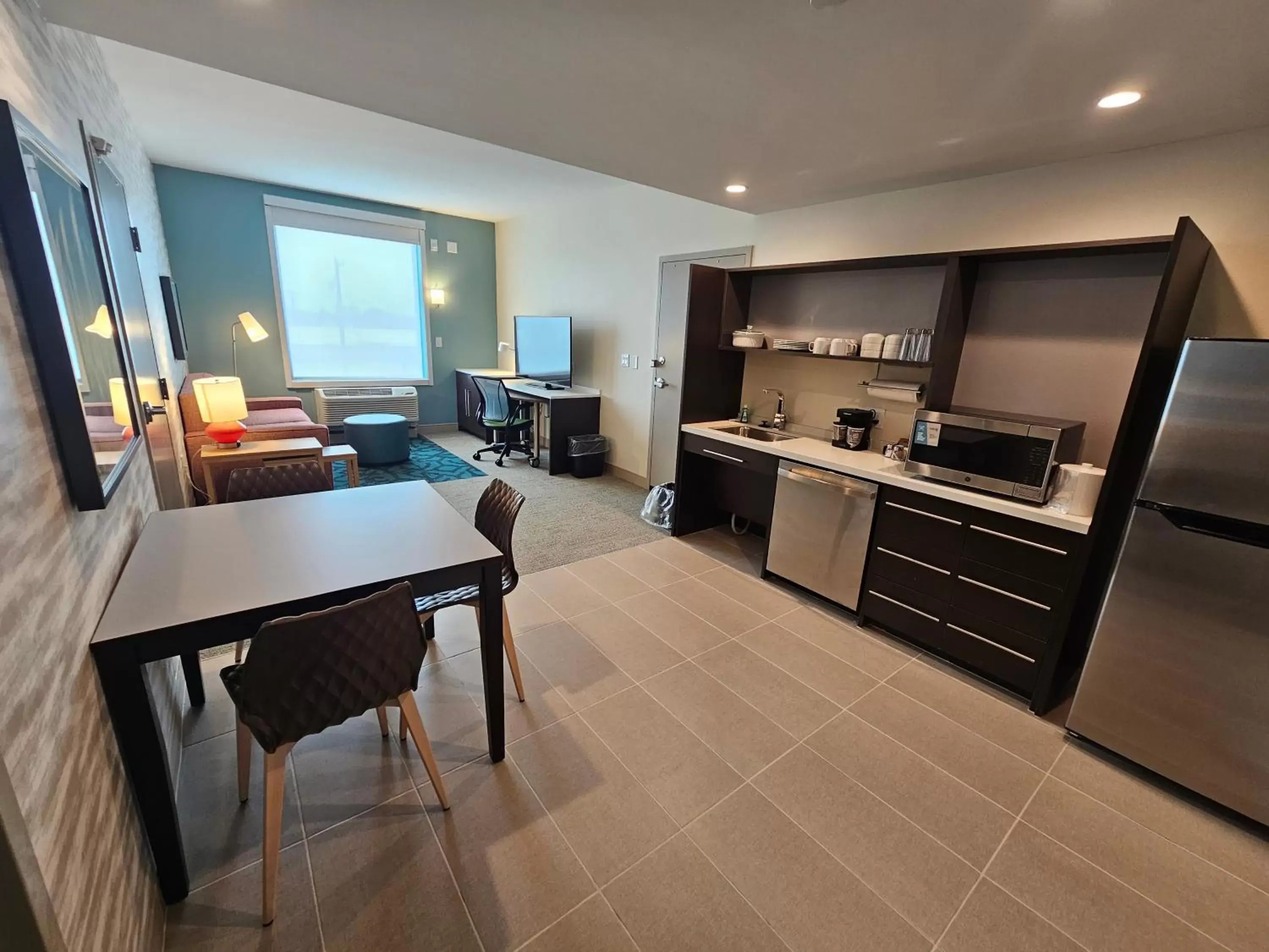King Suite with Roll-In Shower - Mobility Accessible in Home2 Suites By Hilton Allentown Bethlehem Airport King Suite with Roll-In Shower - Mobility Accessible in Home2 Suites By Hilton Allentown Bethlehem Airport
