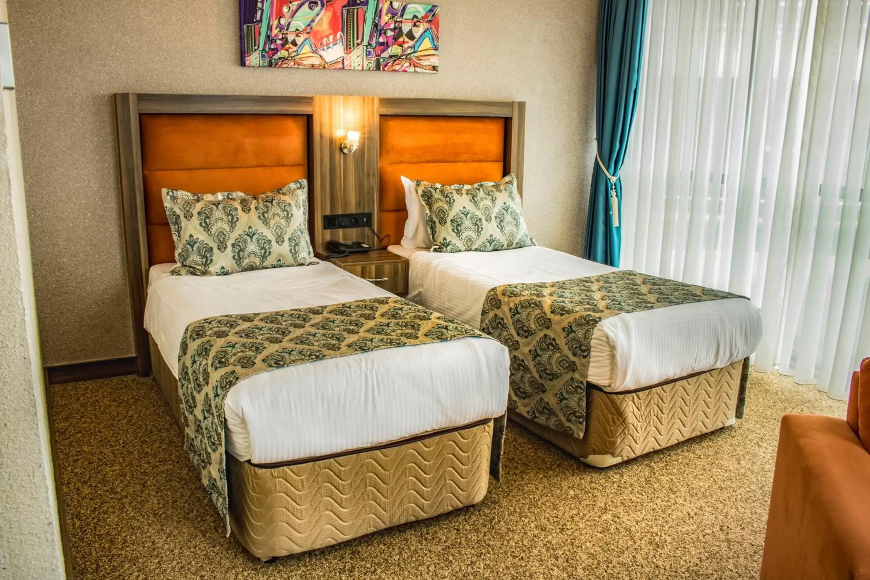 Twin Room with Sea View in Sky Tower King Hotel Twin Room with Sea View in Sky Tower King Hotel