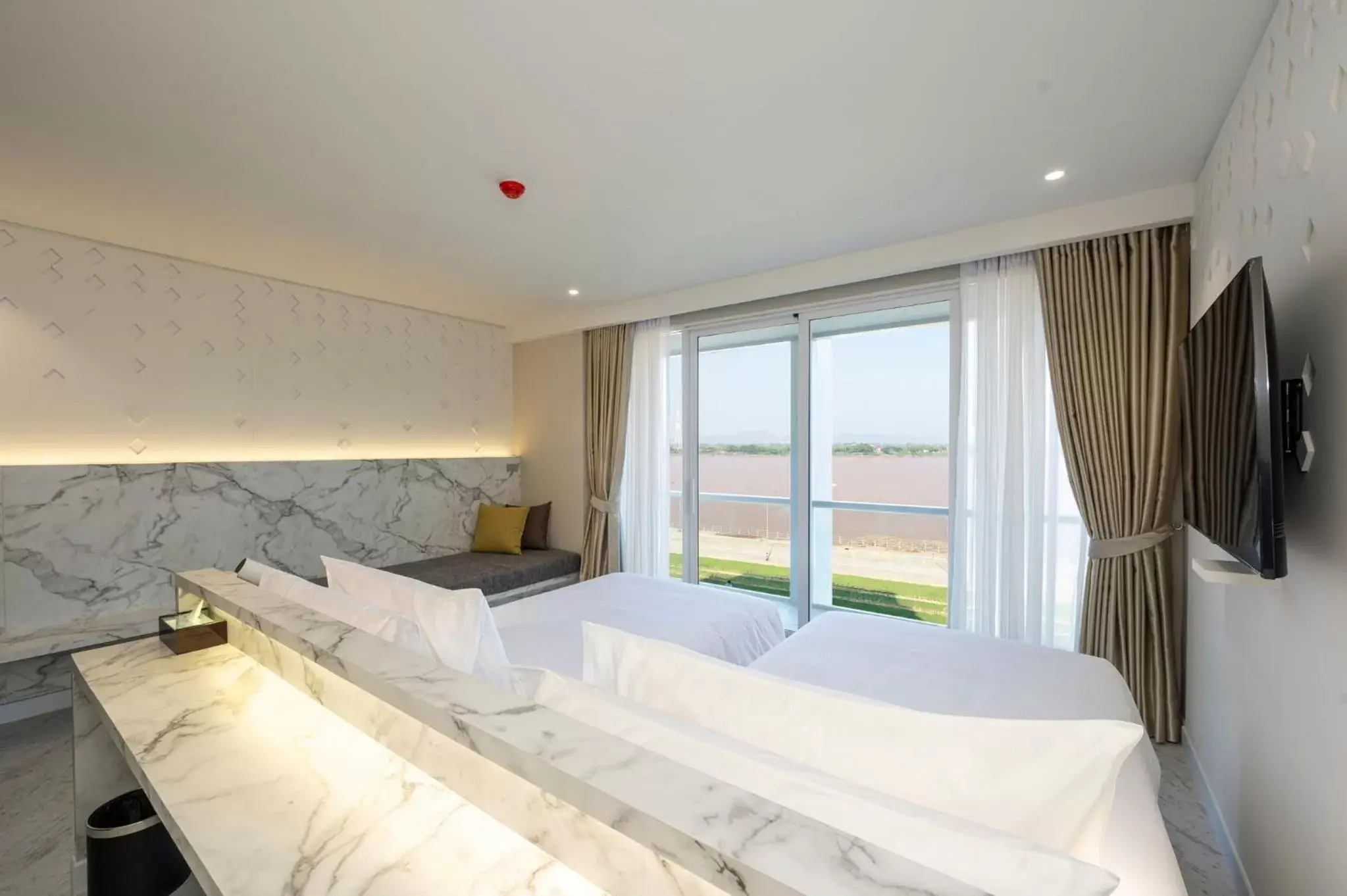 Deluxe Twin Room in VELA Dhi Nakhon Phanom Deluxe Twin Room in VELA Dhi Nakhon Phanom