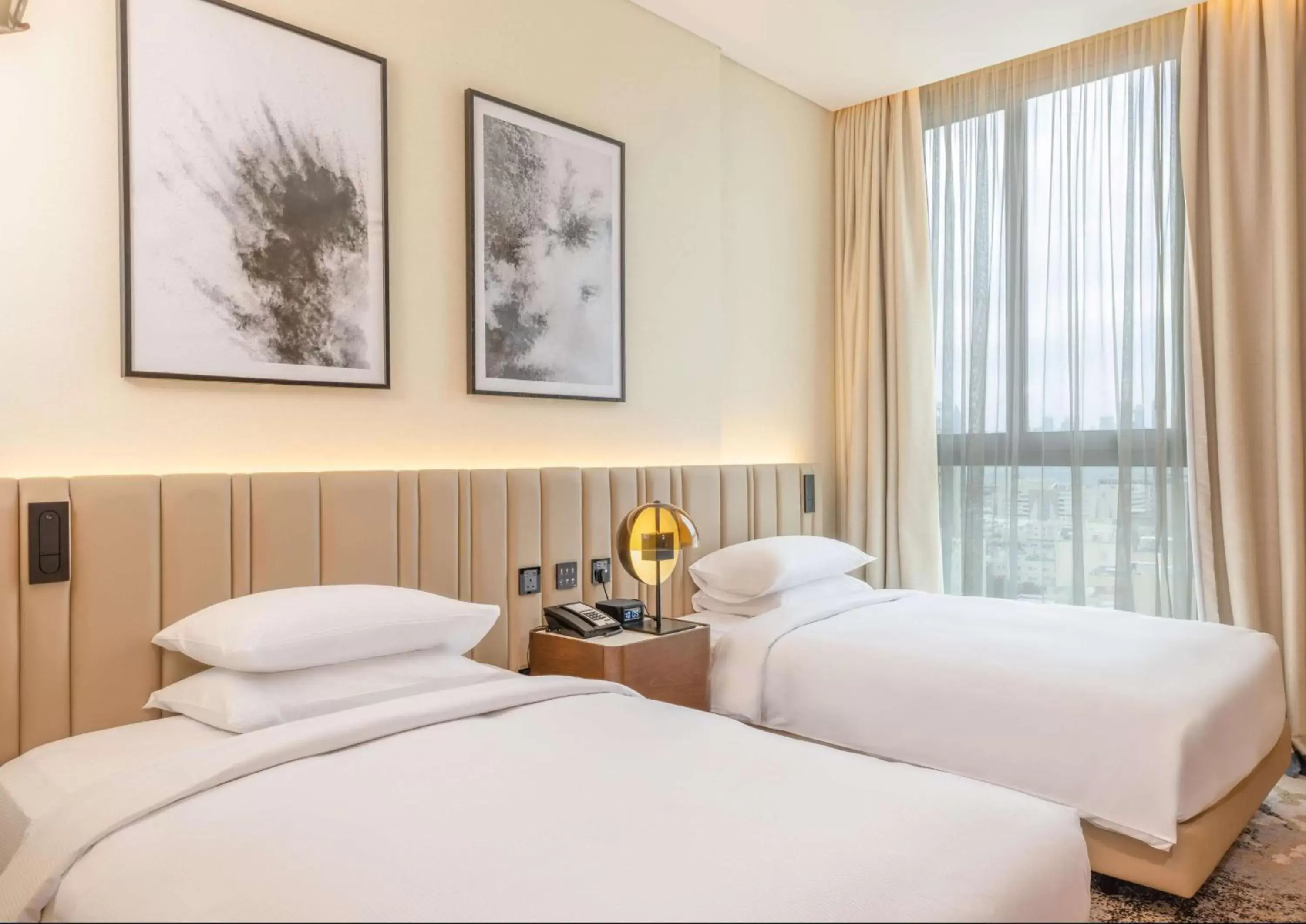 One Bedroom Suite with Two Double Beds and Sea View - Smoking in Embassy Suites By Hilton Doha Old Town One Bedroom Suite with Two Double Beds and Sea View - Smoking in Embassy Suites By Hilton Doha Old Town