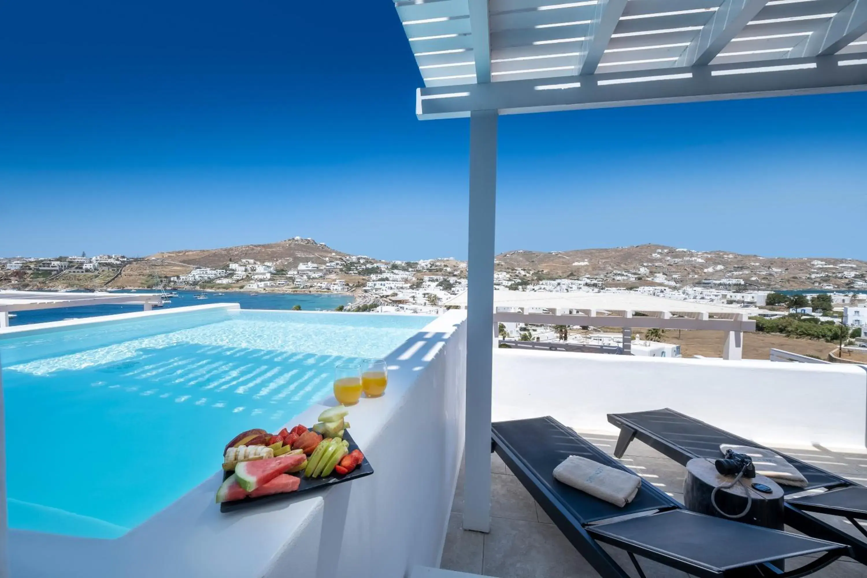 Honeymoon Suite with Sea View and Private Pool in Deliades Hotel Honeymoon Suite with Sea View and Private Pool in Deliades Hotel