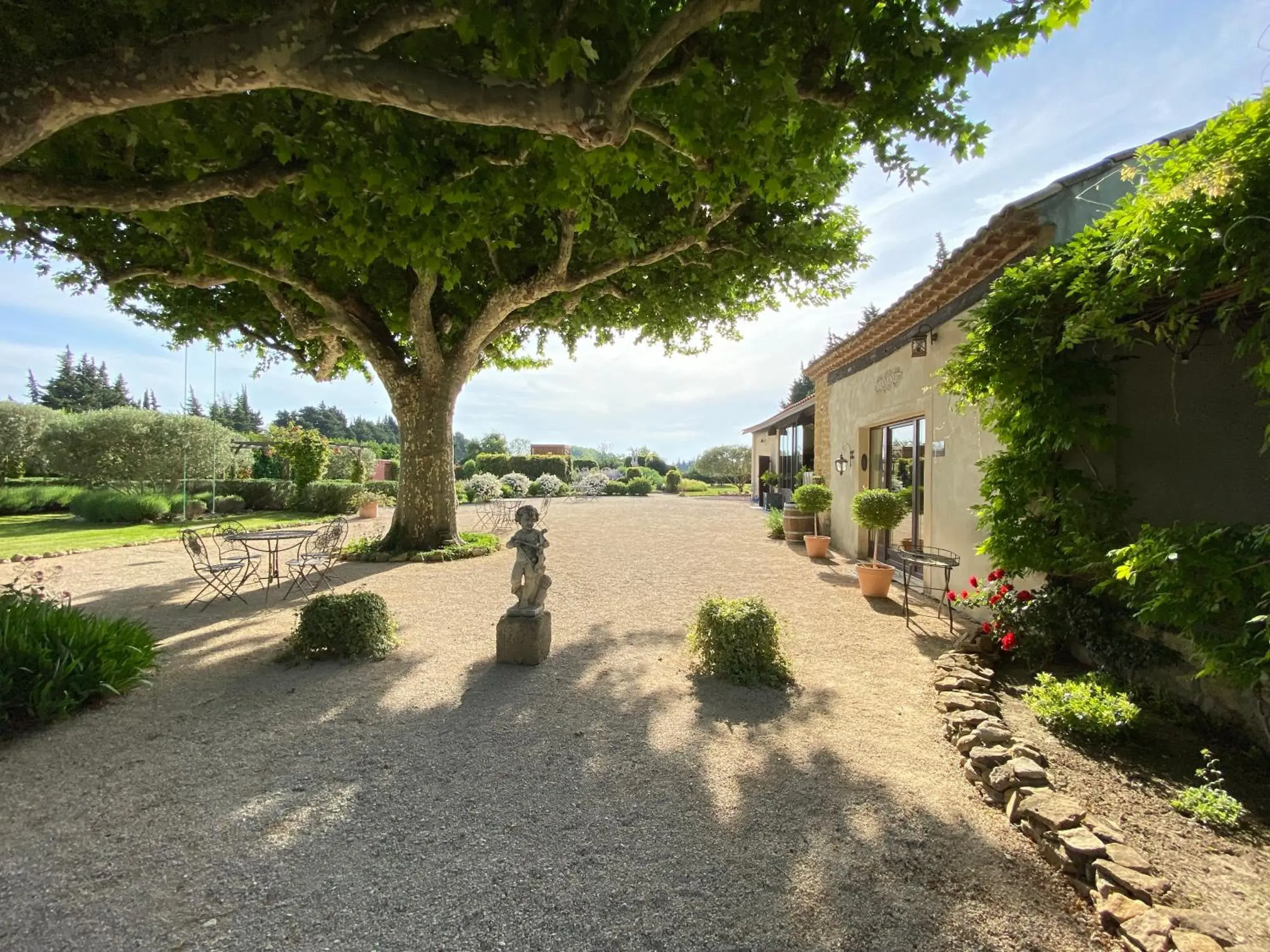 Property building, Garden in Le Mas Terre des Anges Property building, Garden in Le Mas Terre des Anges