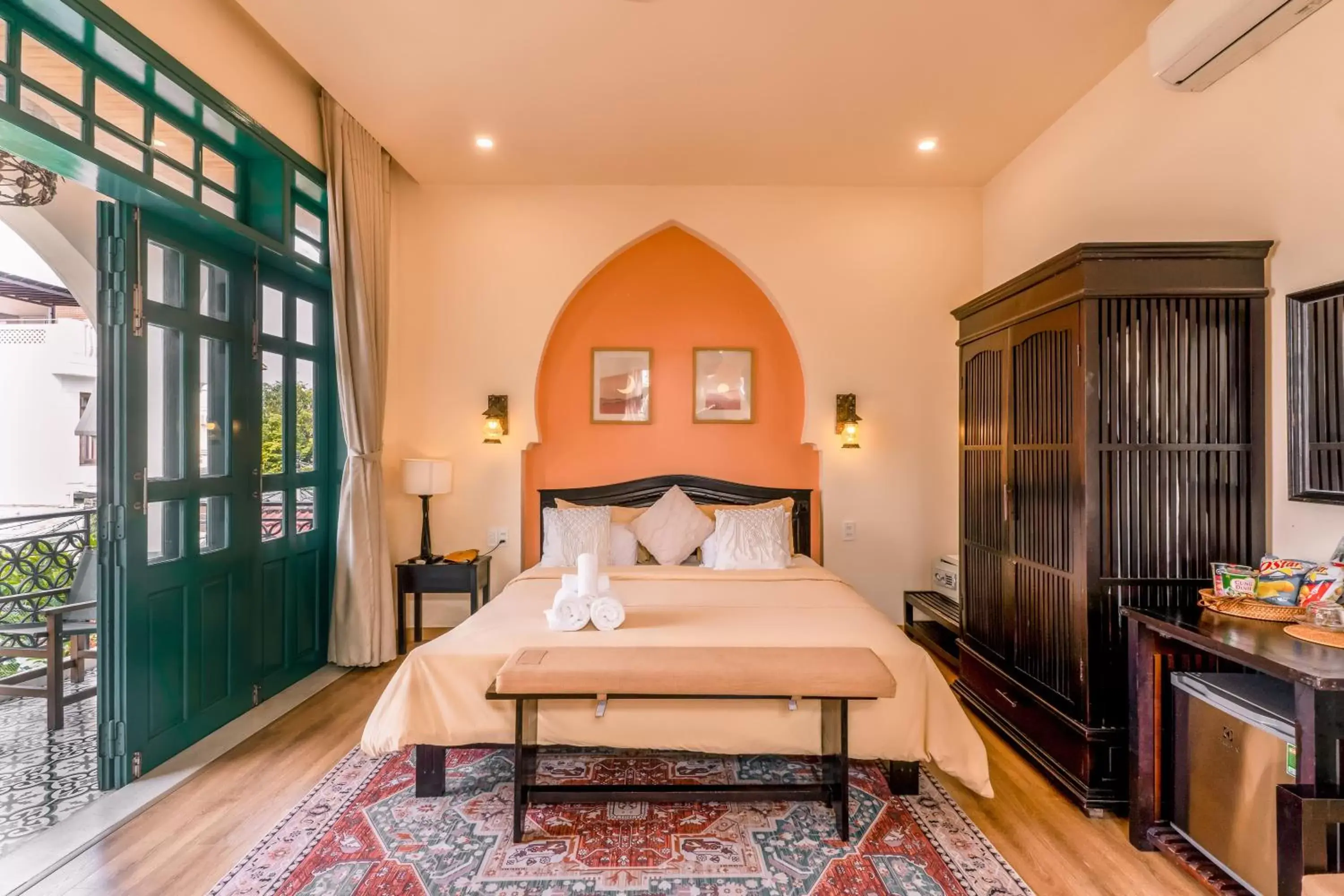 Double Room with Balcony in Alsahar Hoi An Boutique Villa Double Room with Balcony in Alsahar Hoi An Boutique Villa